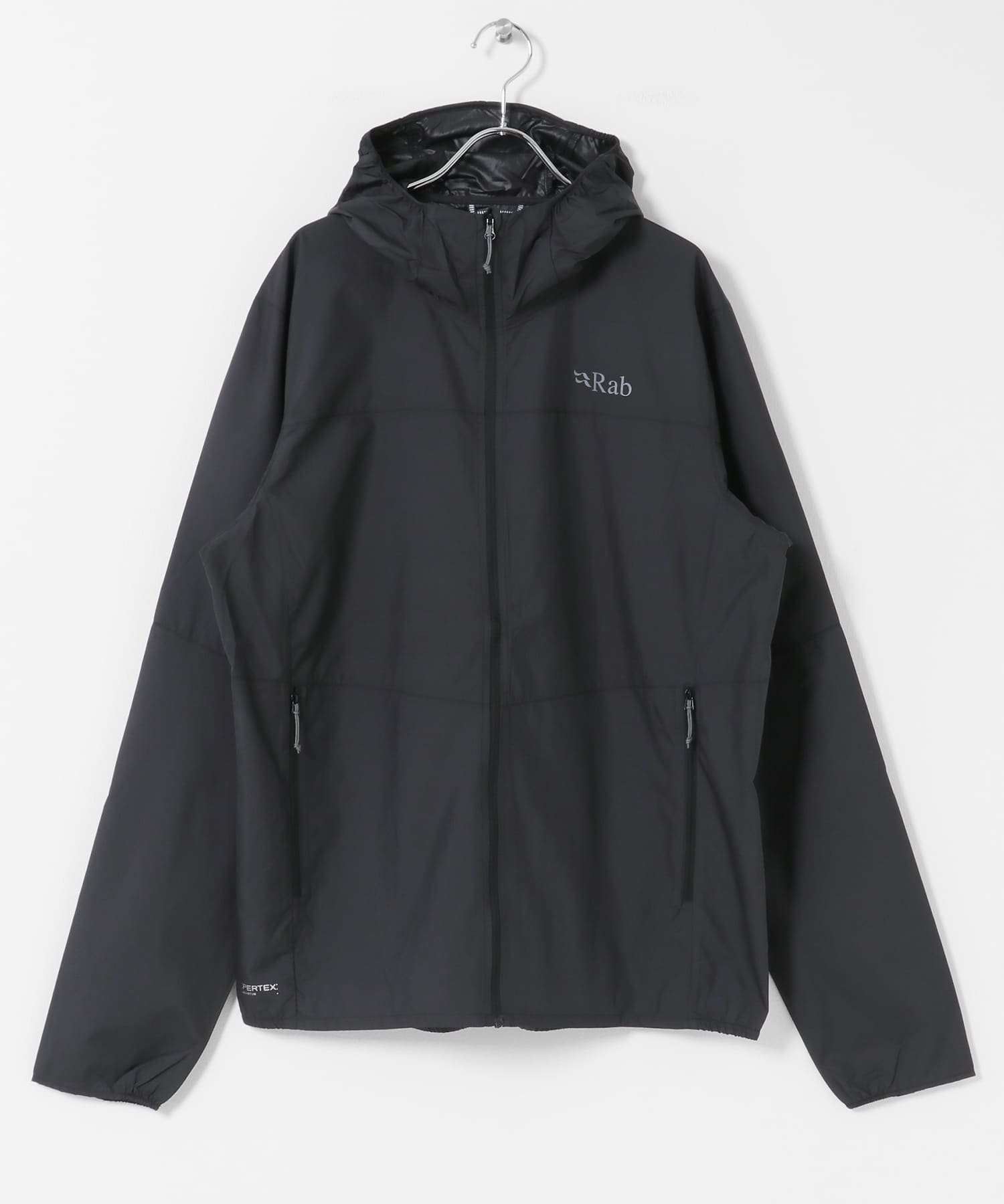 Rab　WINDGATHER HOODY BLACK M