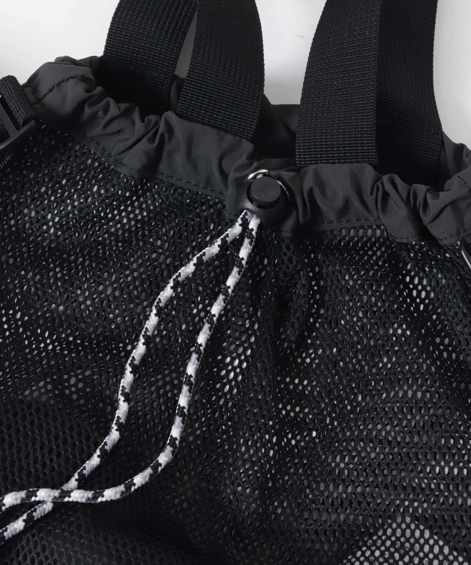 TINY GARDEN PRODUCTS　ストロール2WAYメッシュバッグ BLACK One