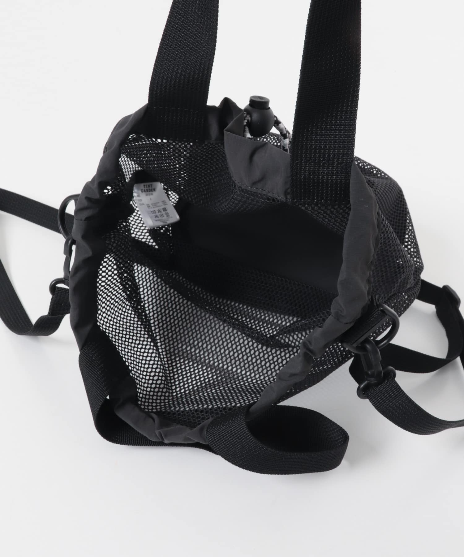 TINY GARDEN PRODUCTS　ストロール2WAYメッシュバッグ BLACK One