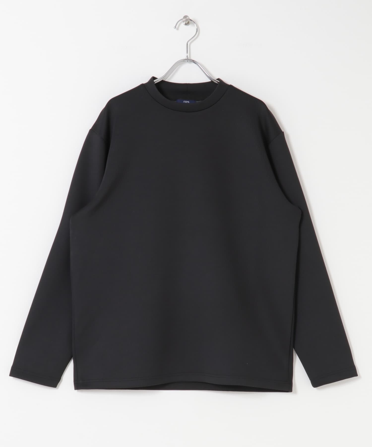 調温機能 ストレッチダンボールプルオーバー BLK M