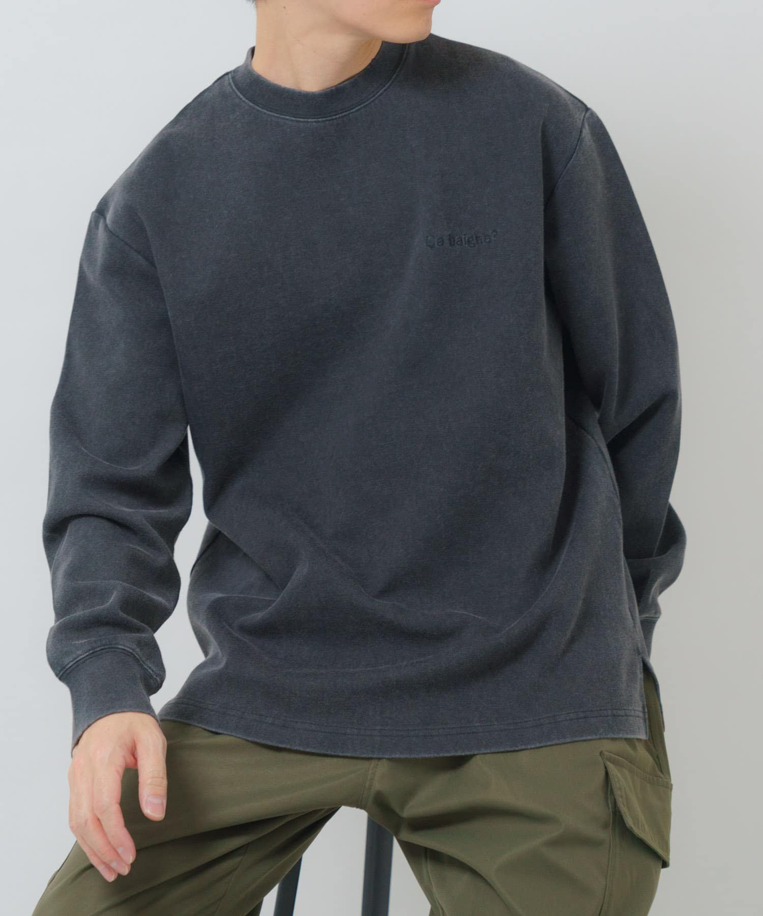 フェードダンボール クルーネックTops