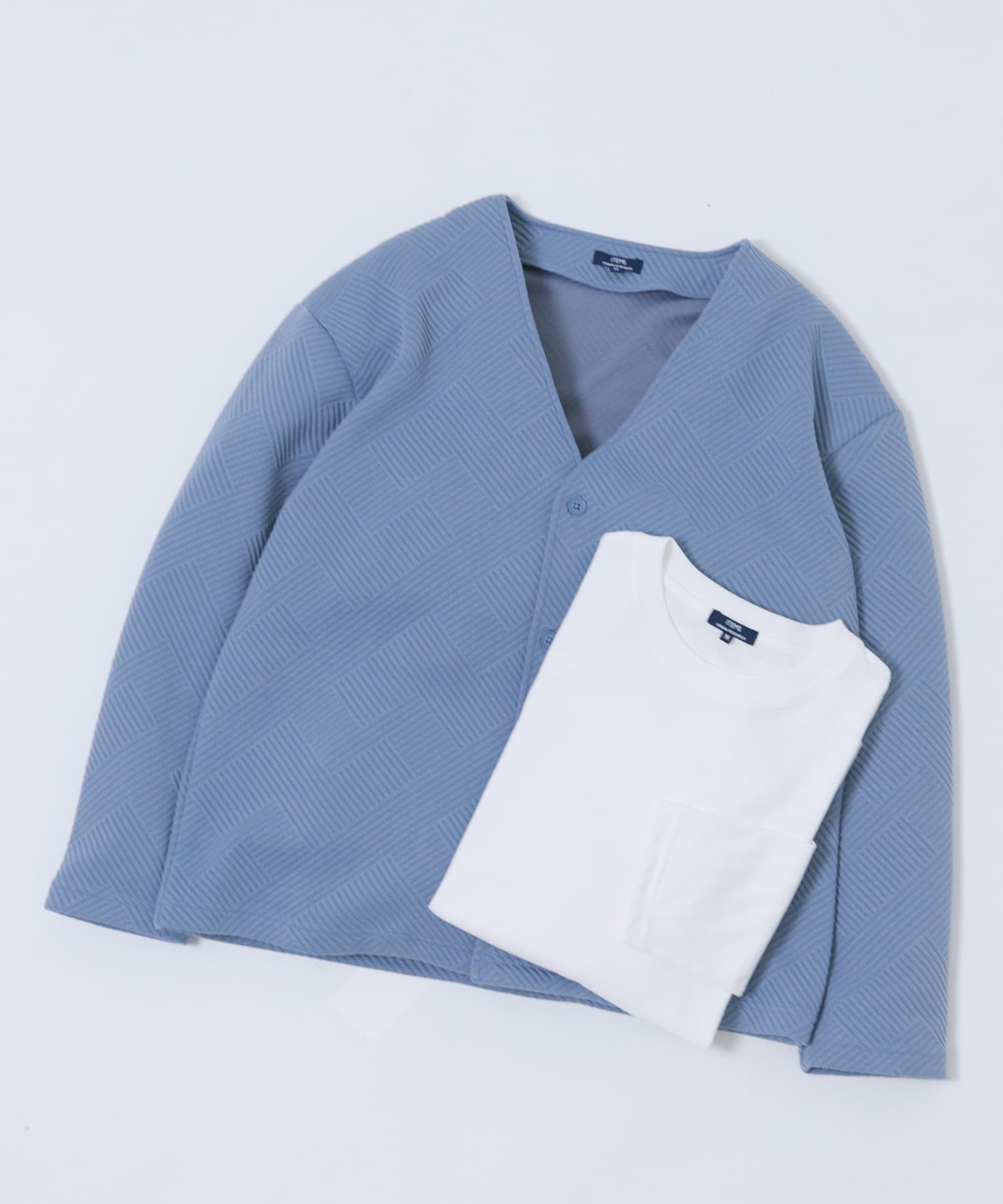 ジャカードカーディガン+インナー セット