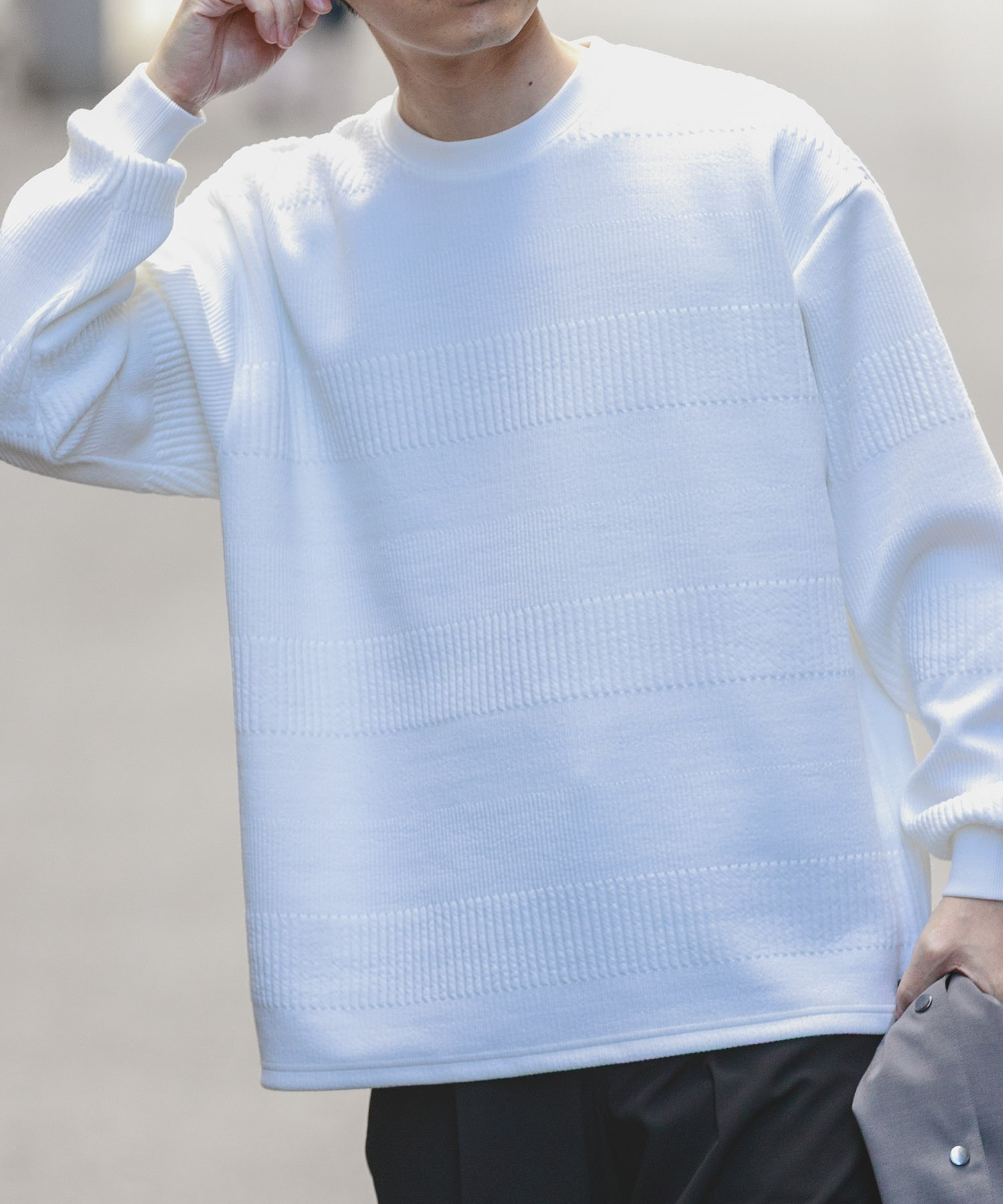 ランダムピッチジャカードtops