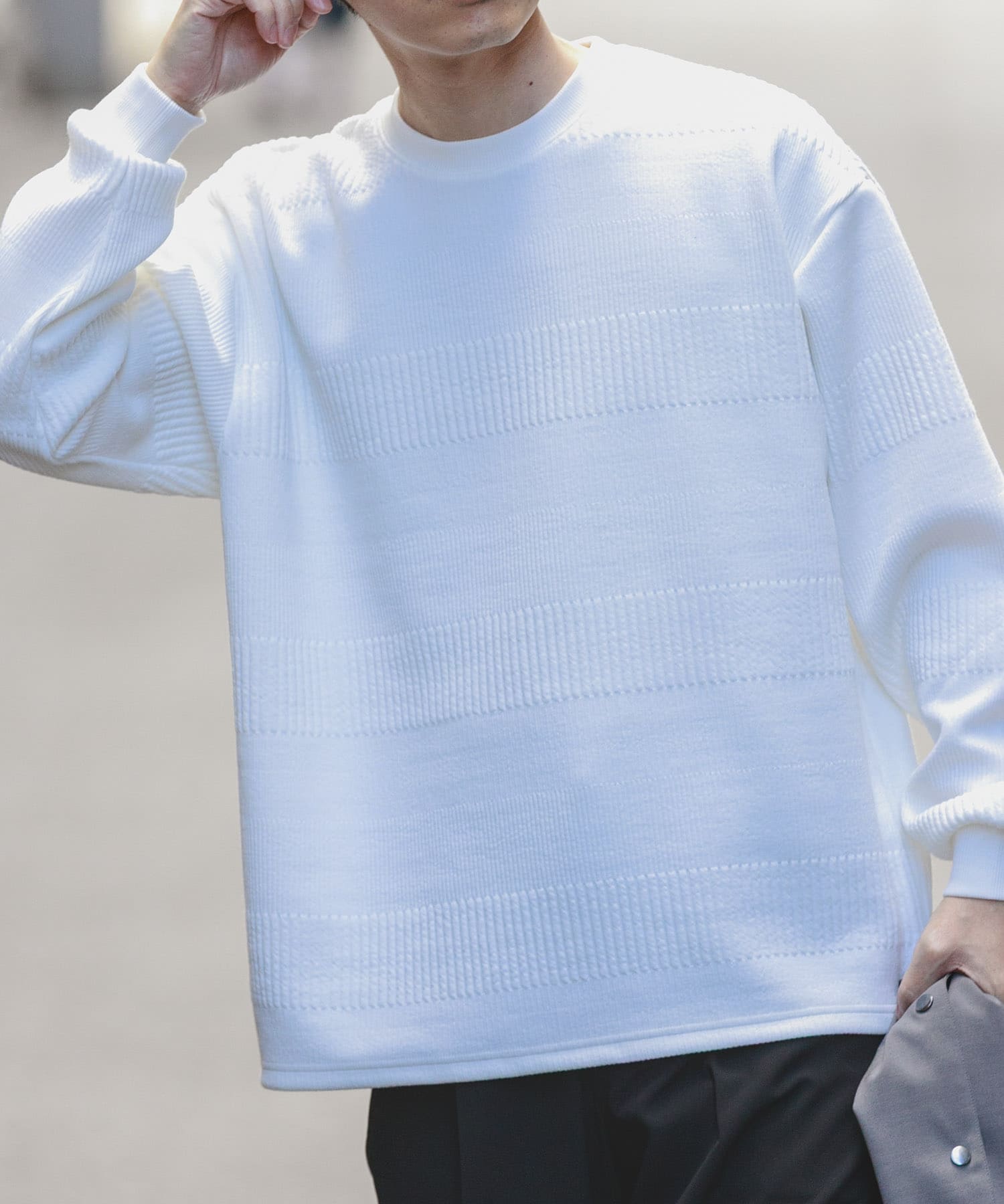 ランダムピッチジャカードtops