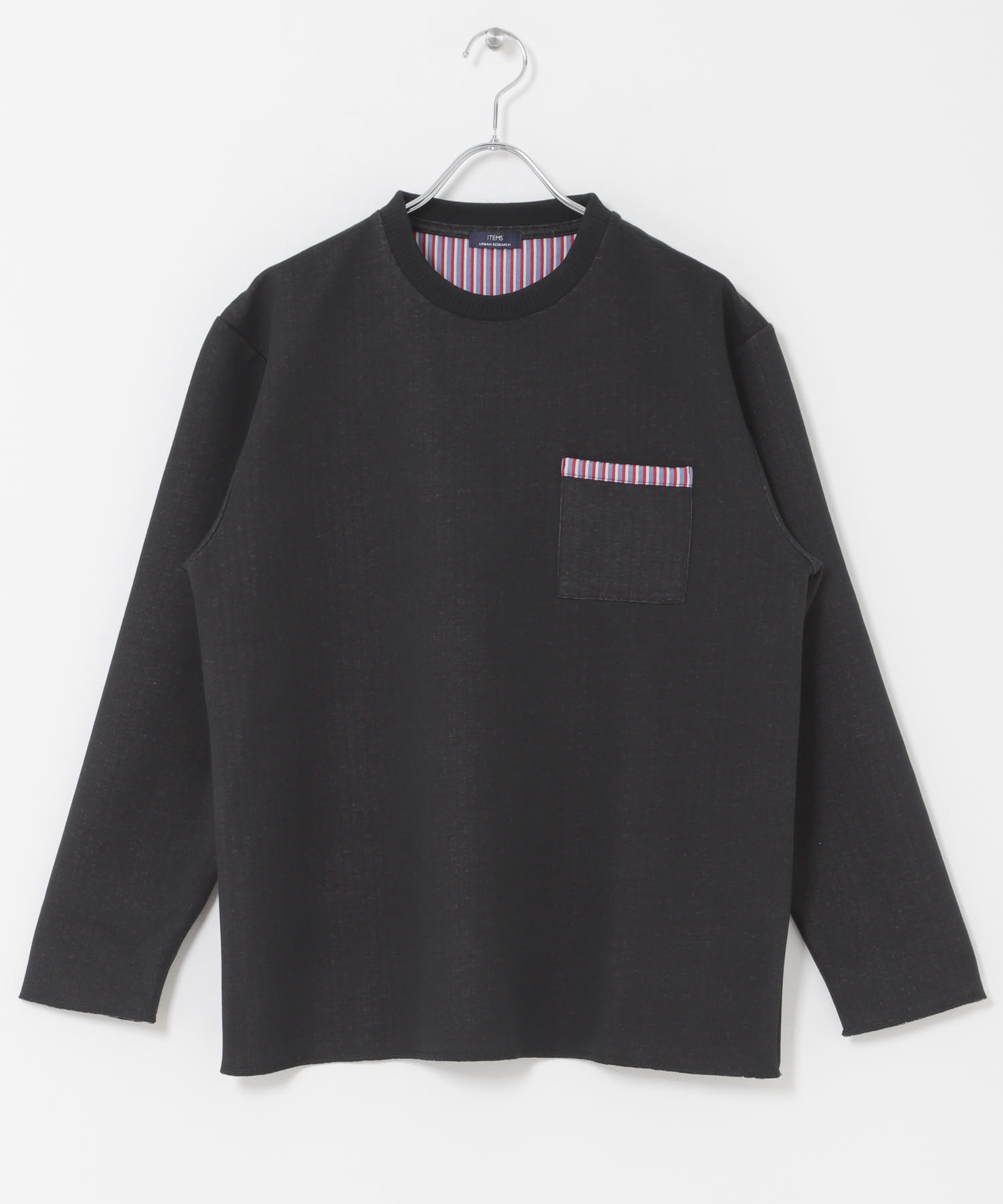 裏ストライプダンボールカットソー(M NAVY): トップス｜URBAN RESEARCH