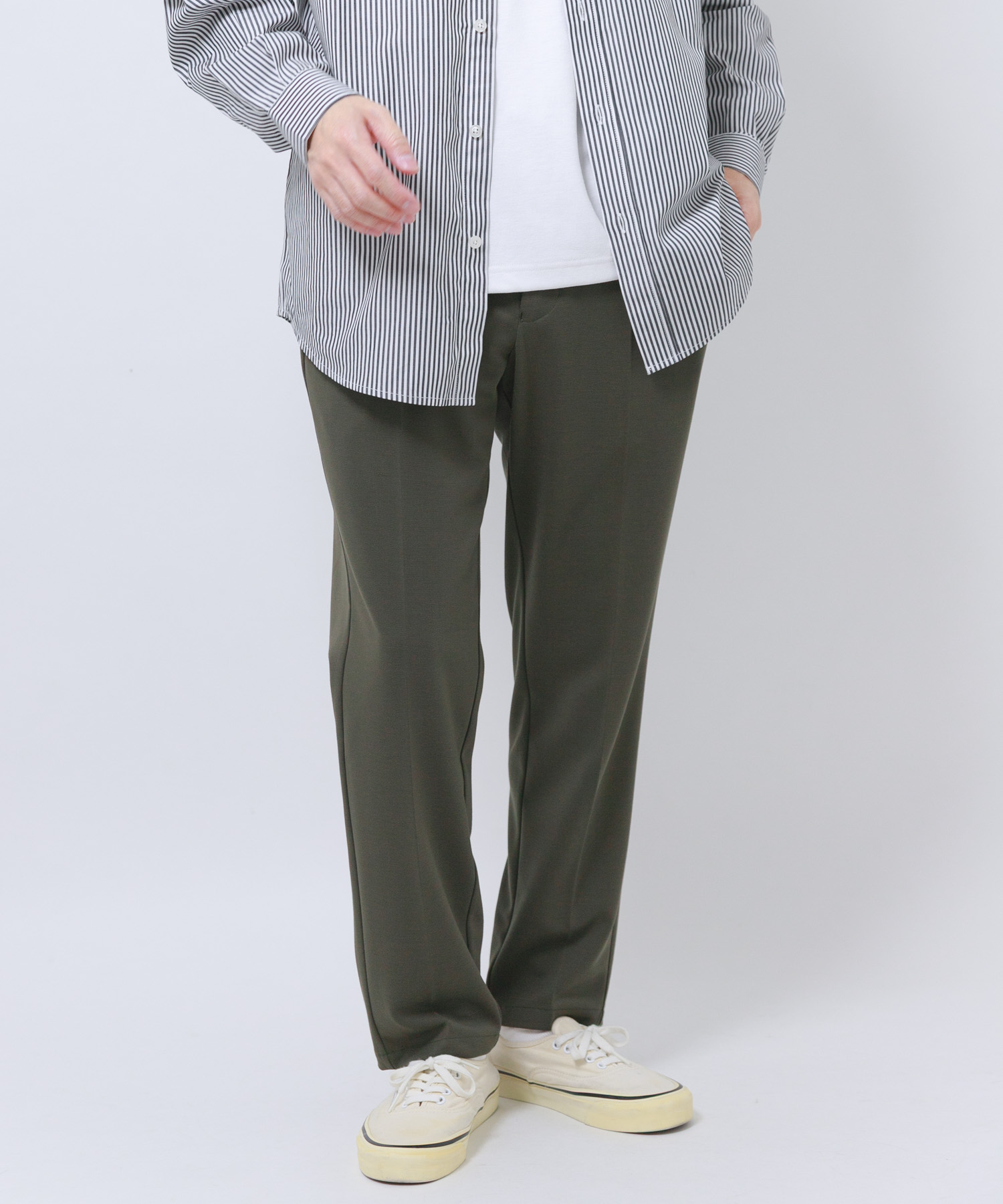 『洗濯可』SMART-air調温 コンフォートスラックス KHK M