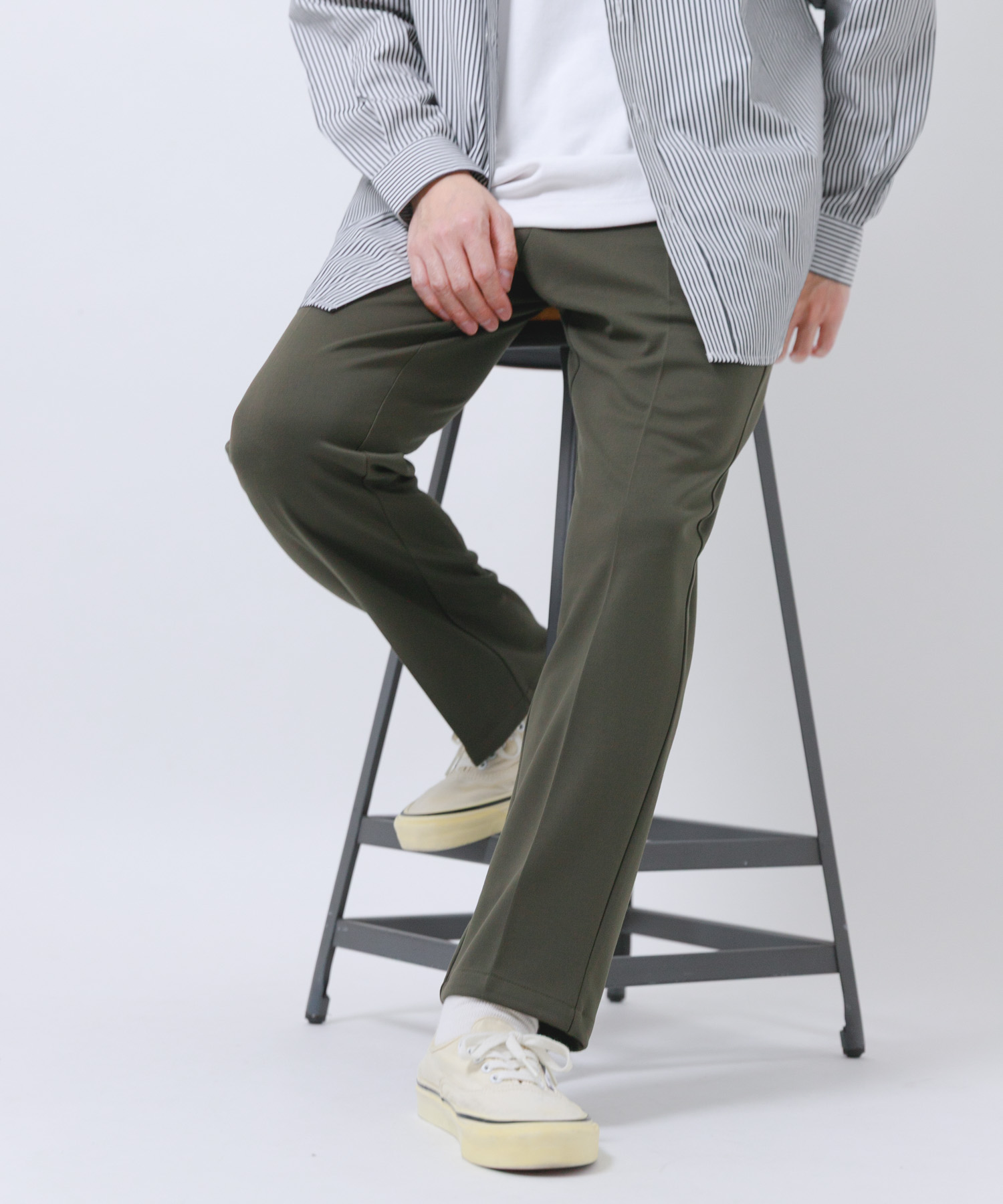 『洗濯可』SMART-air調温 コンフォートスラックス KHK M