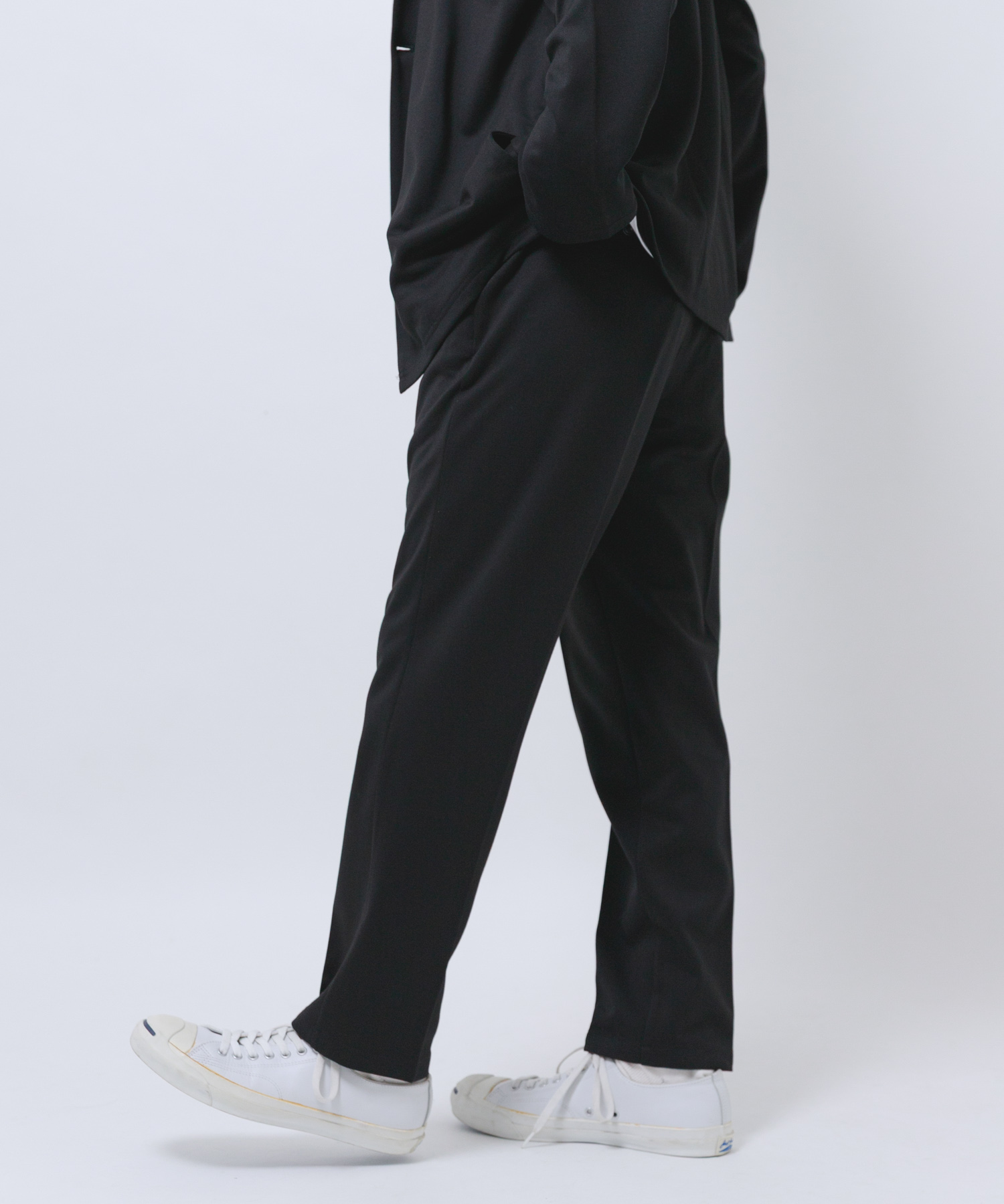 『洗濯可』SMART-air調温 コンフォートスラックス BLK M