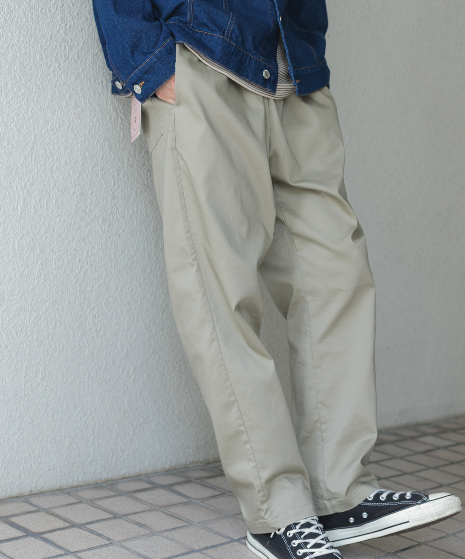 身長：180cm サイズ：L