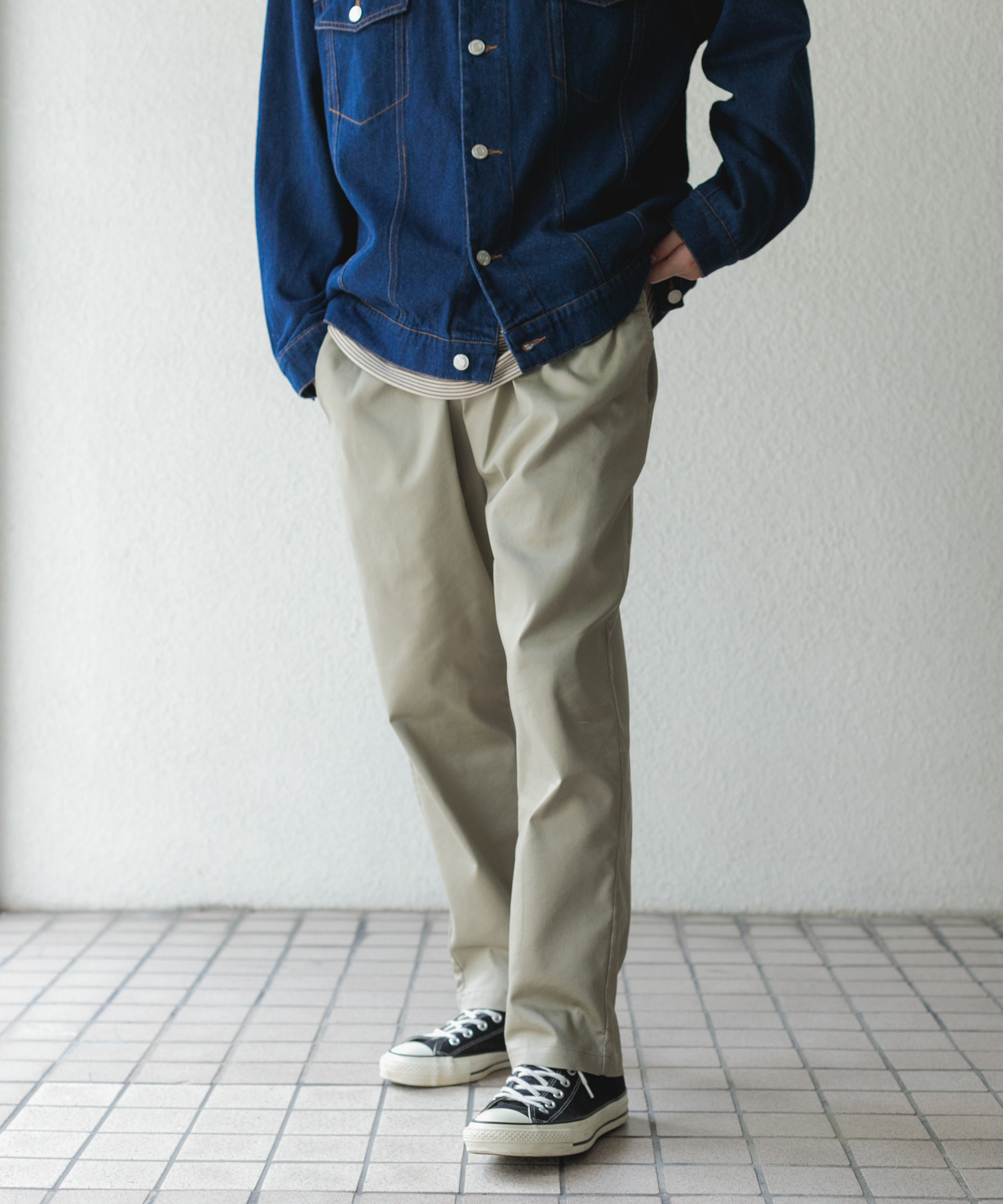 身長：180cm サイズ：L