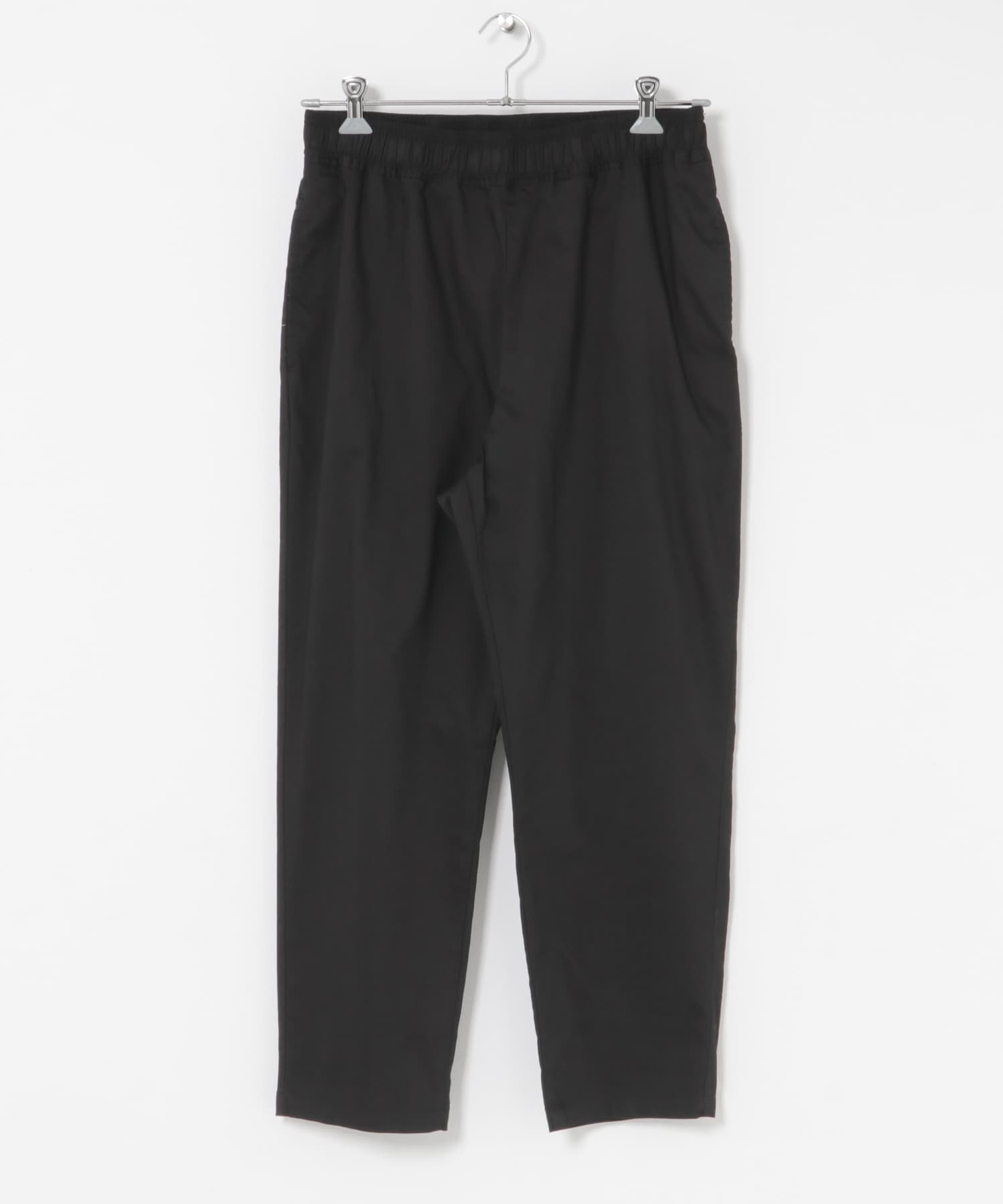 ハイストレッチリラックスパンツ BLK S