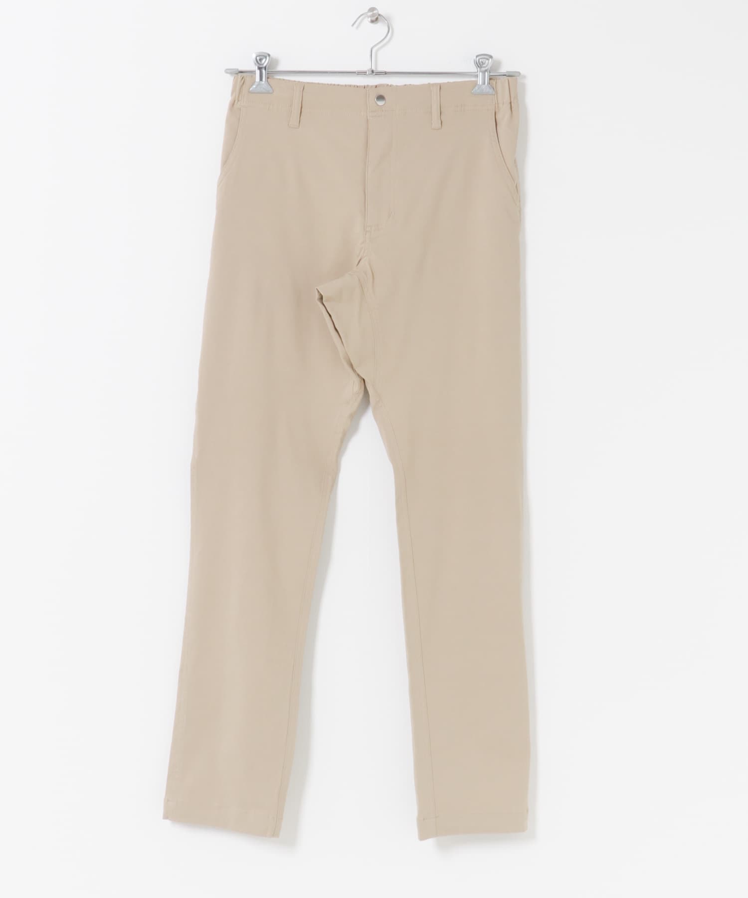 冷感スーパーストレッチマルチポケットパンツ BEG M