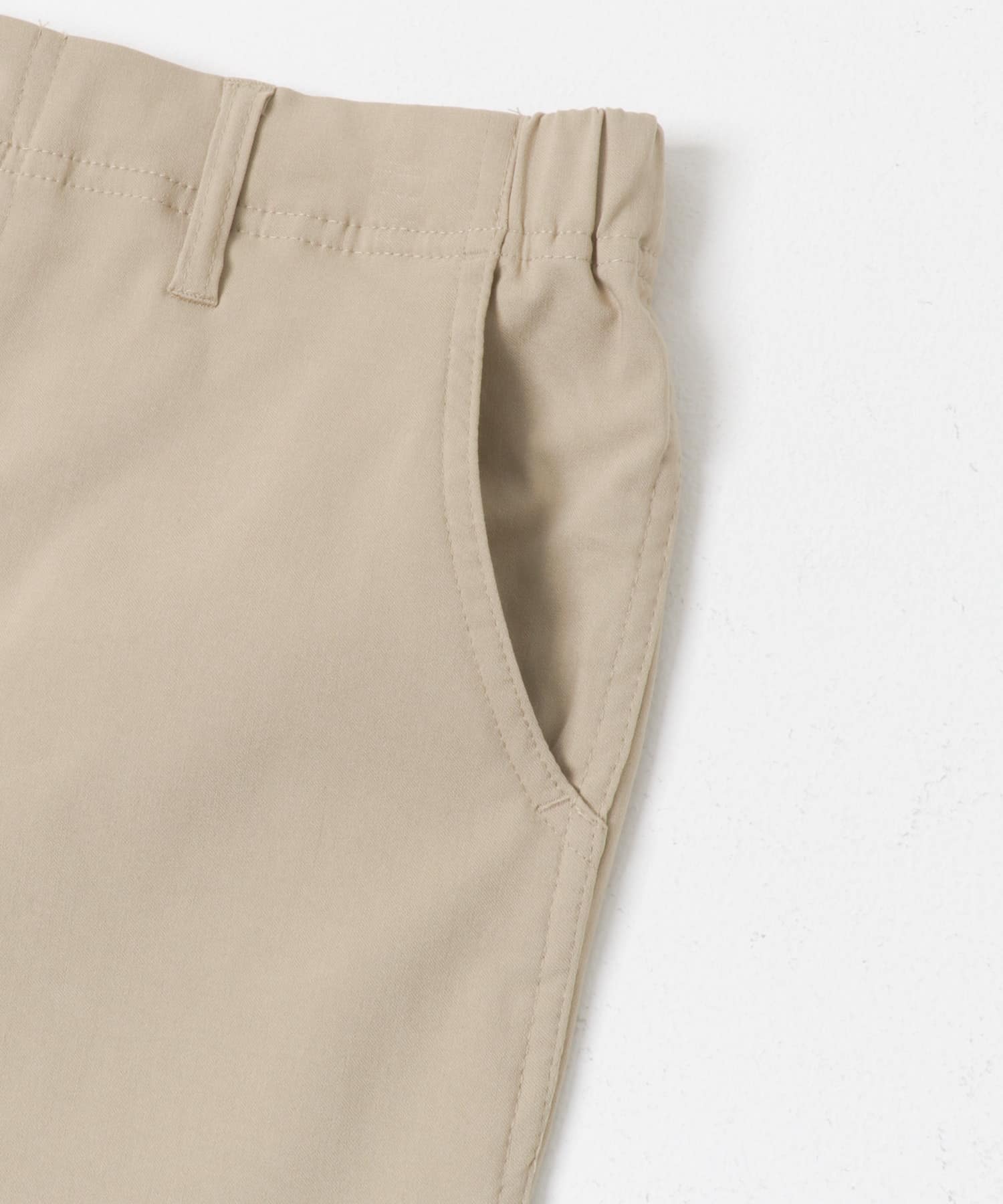 冷感スーパーストレッチマルチポケットパンツ BEG M