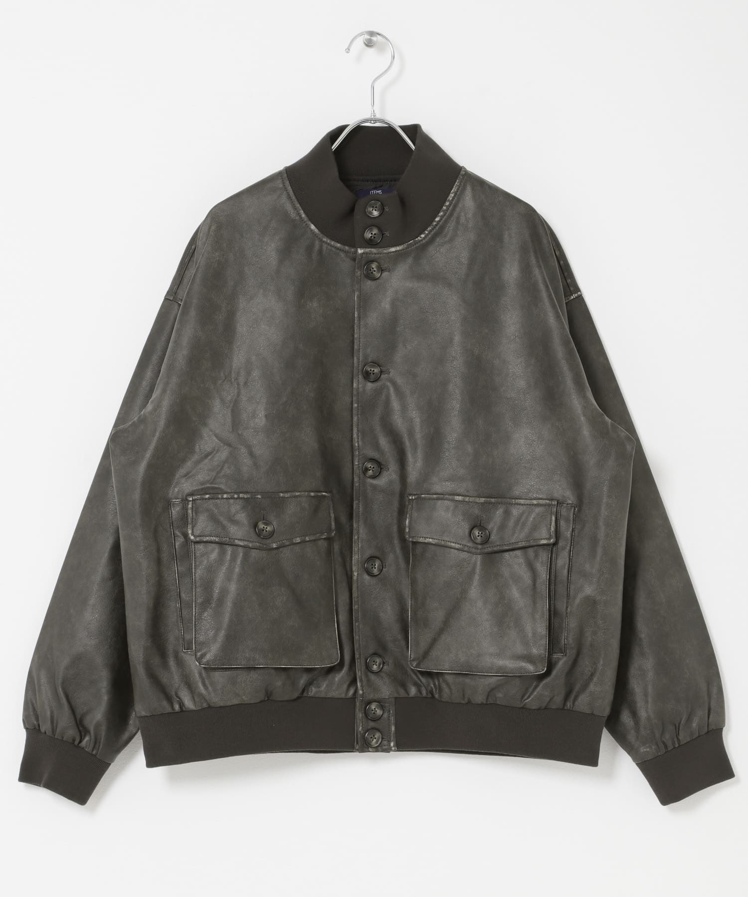 F.L. a-1 フライトジャケット FADED BLK M