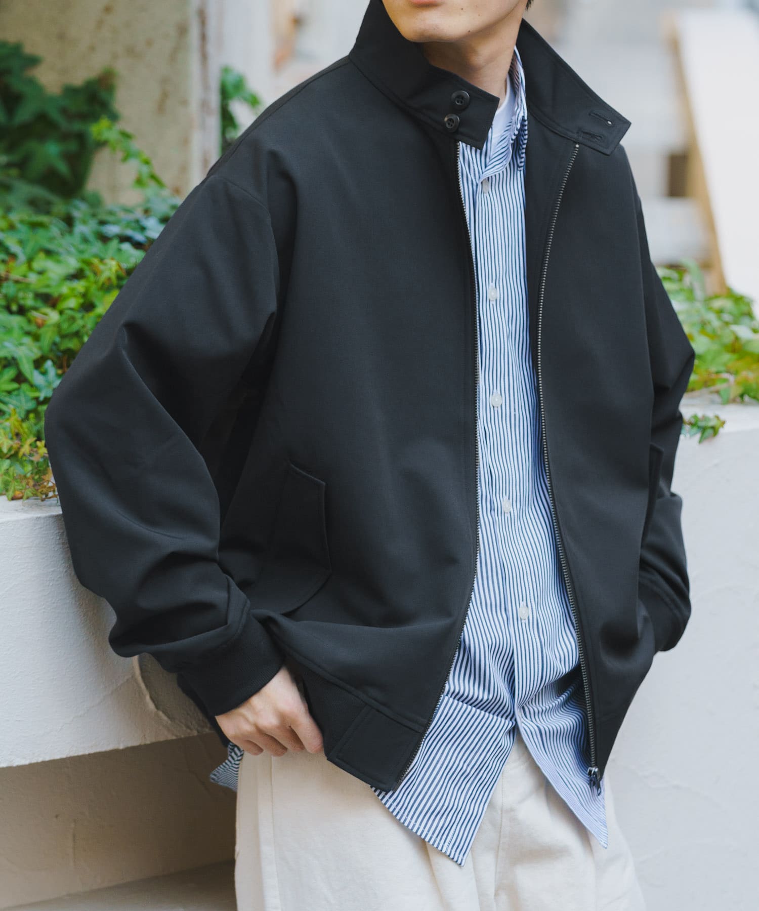 TRストレッチ ハリントンジャケット(M BLK): アウター｜URBAN RESEARCH