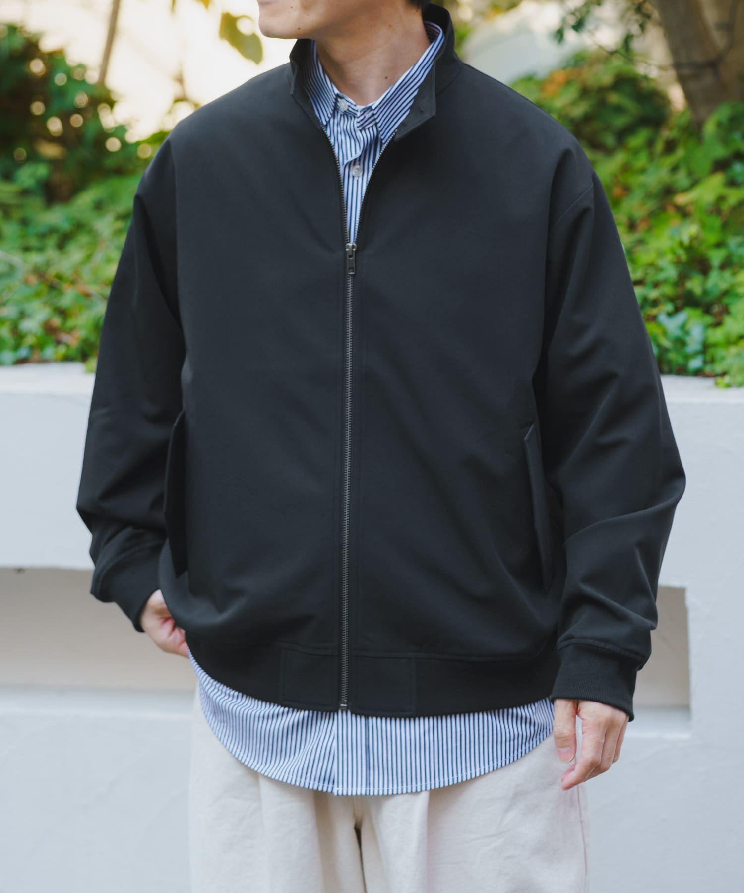 TRストレッチ ハリントンジャケット(M BLK): アウター｜URBAN RESEARCH