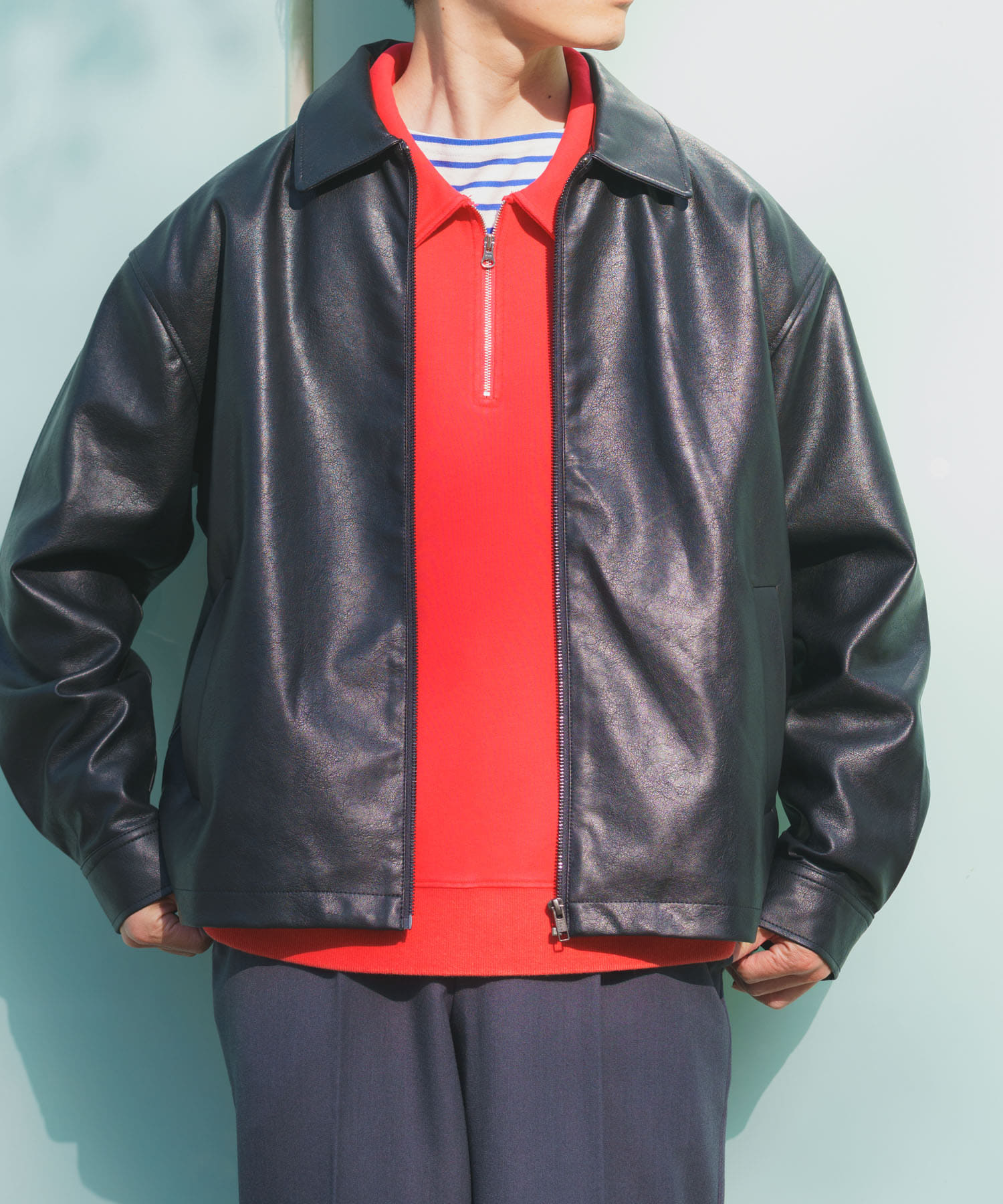 F.L. ZIP UP フライトジャケット