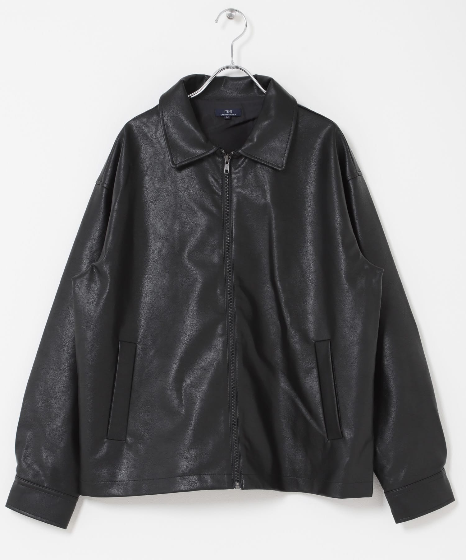 F.L. ZIP UP フライトジャケット BLK M