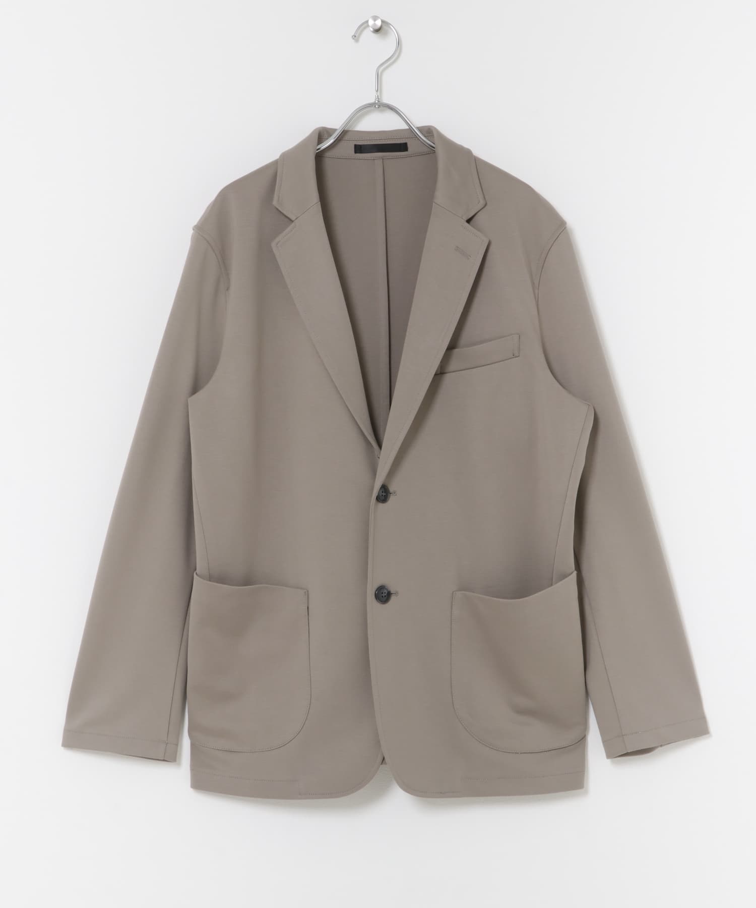 『洗濯可』SMART-air 調温 コンフォートジャケット(楽着シリーズ) GREIGE M