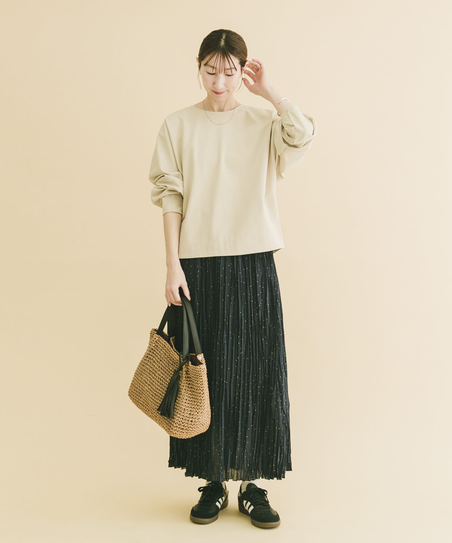 身長：164cm サイズ：Free