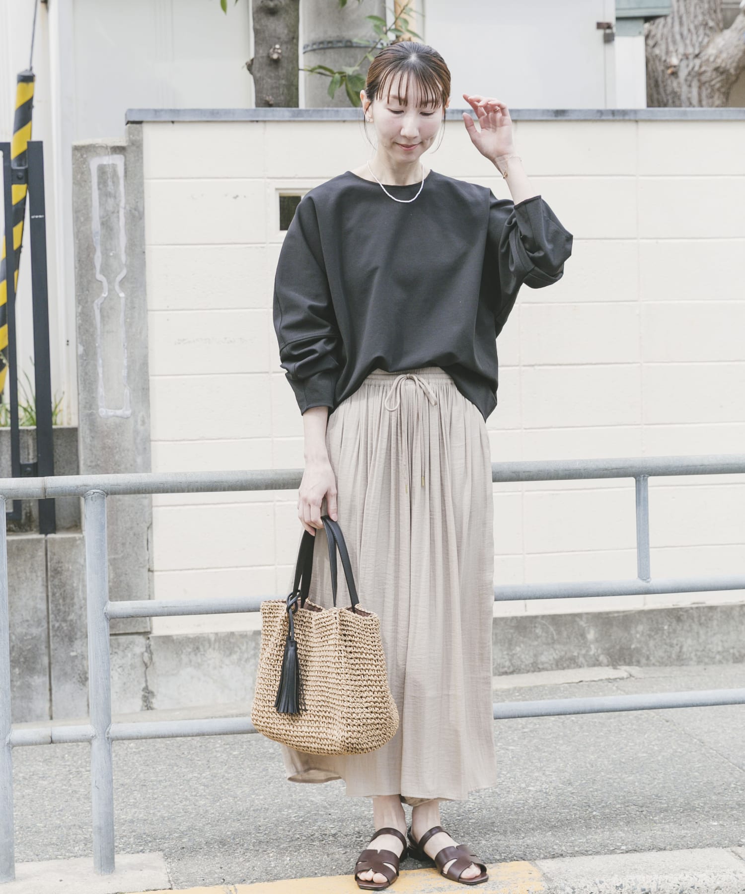 身長：164cm サイズ：Free