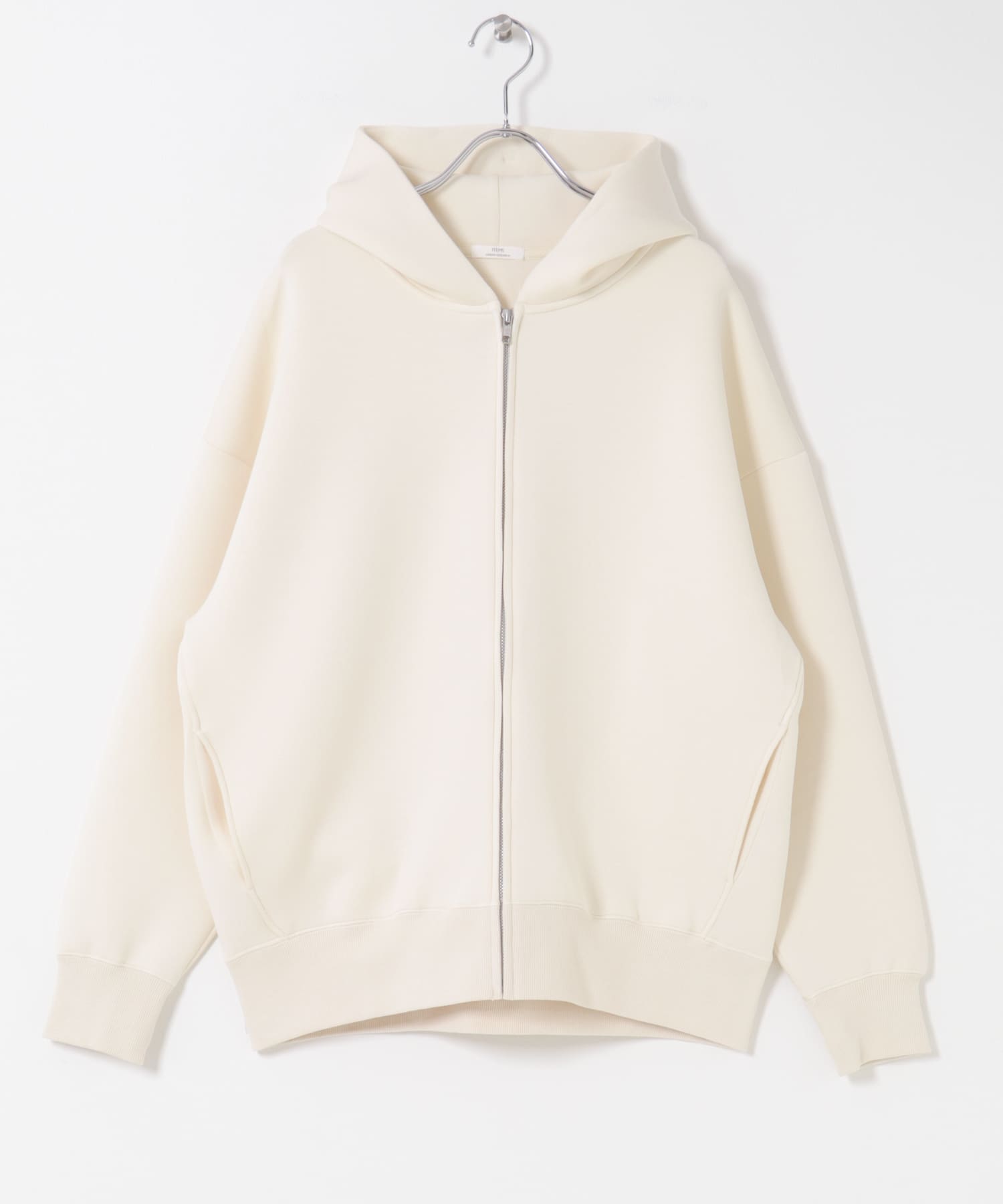 ダンボールオーバーサイズパーカー MILK Free