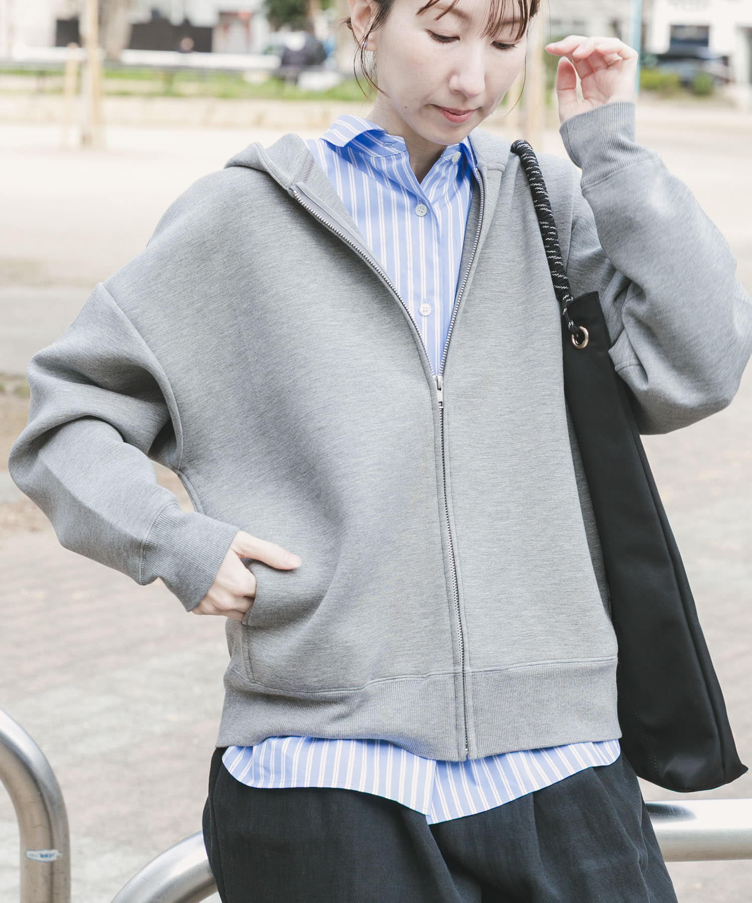 身長：164cm サイズ：Free