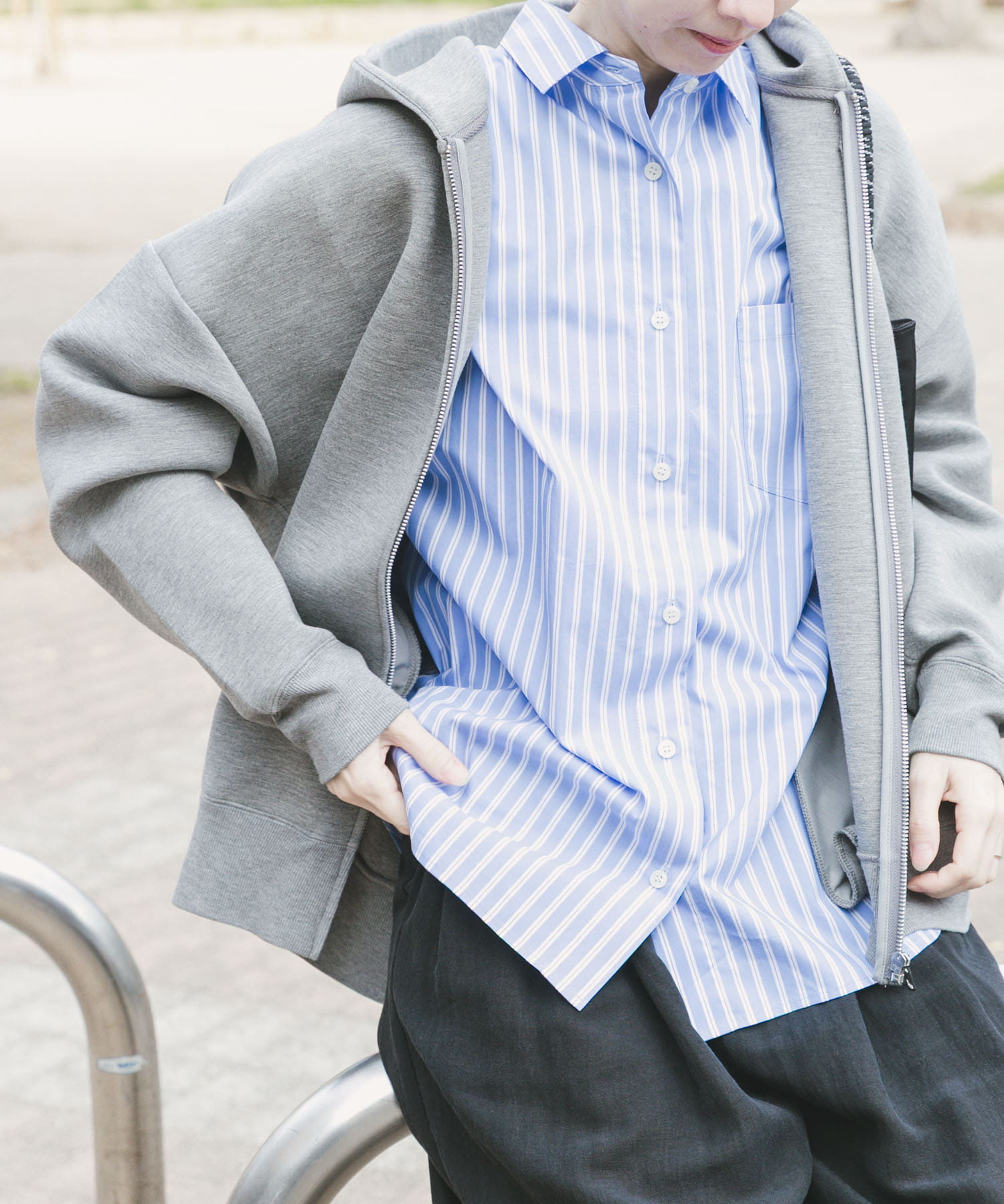 身長：164cm サイズ：Free