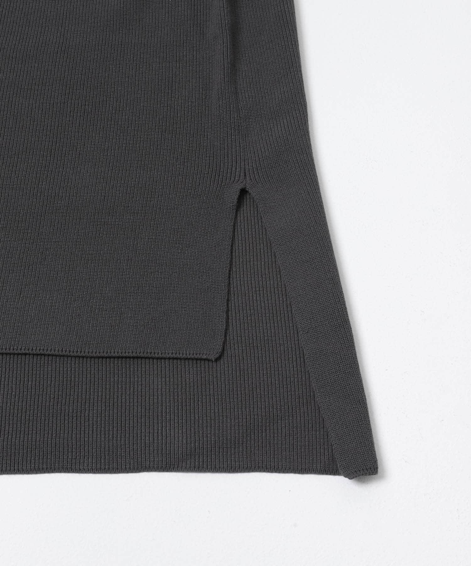 ロングTシャツ×ニットベストセット CHA Free