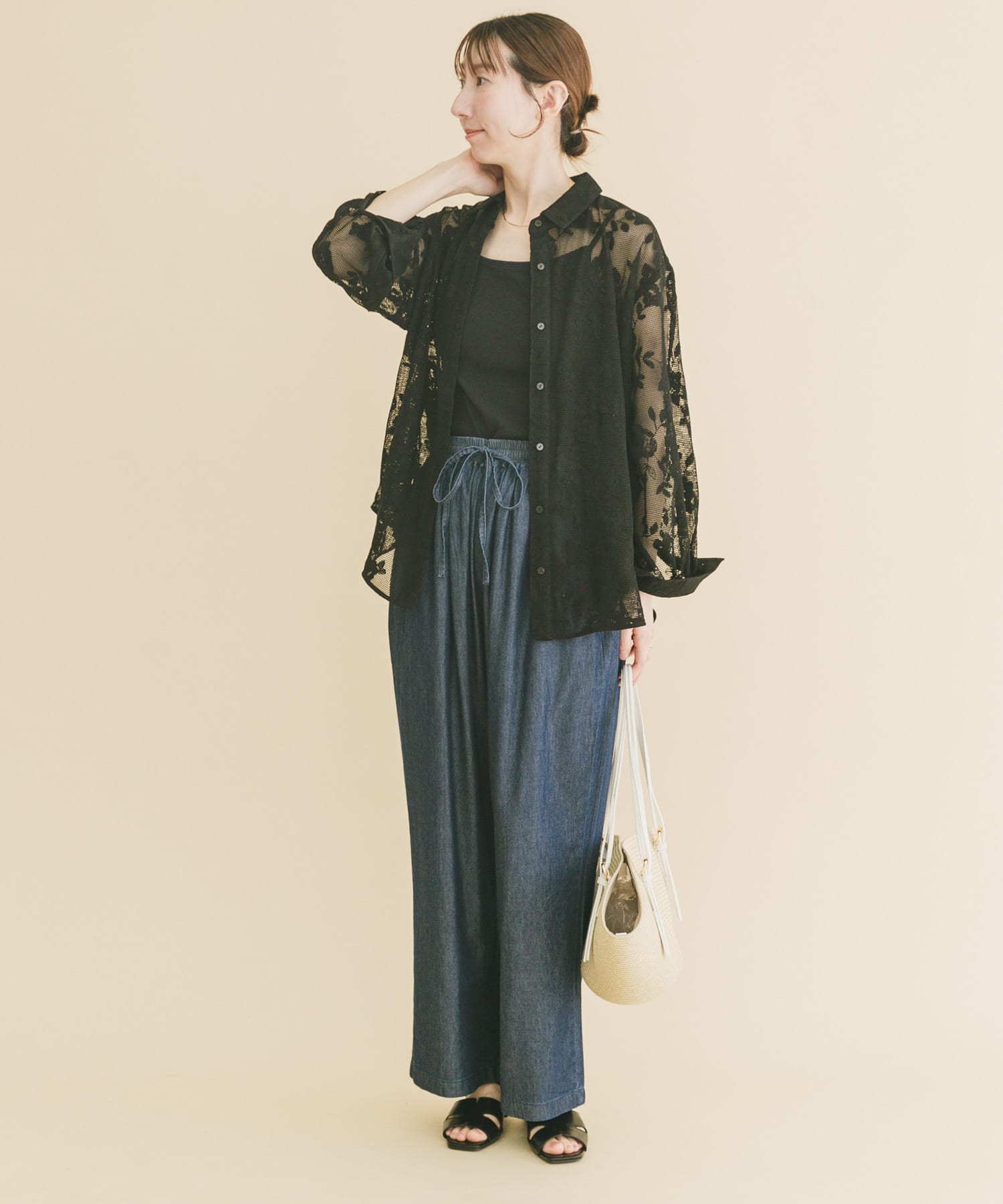 身長：164cm サイズ：Free