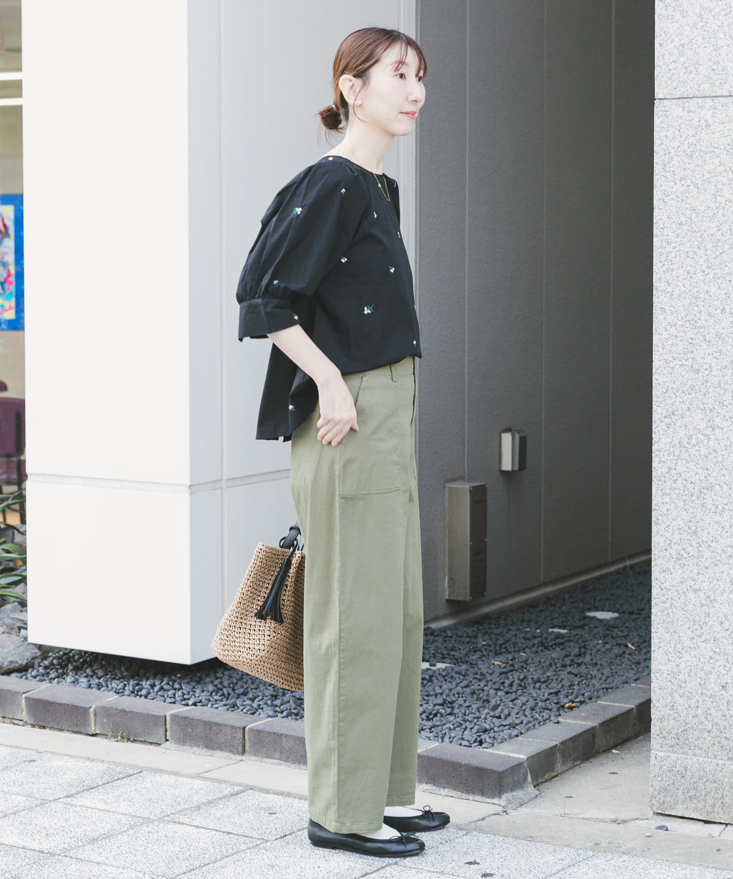 身長：164cm サイズ：Free