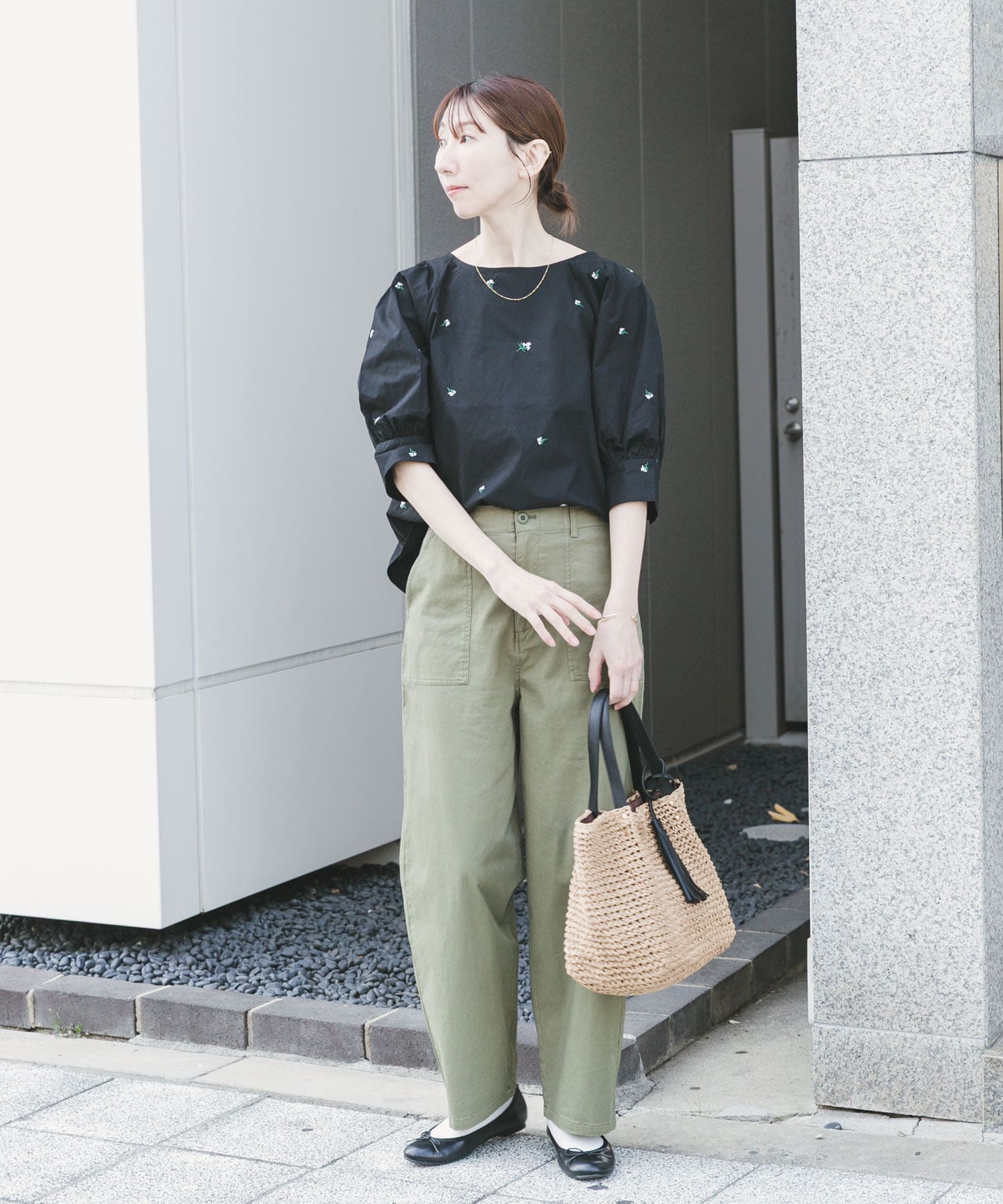 身長：164cm サイズ：Free