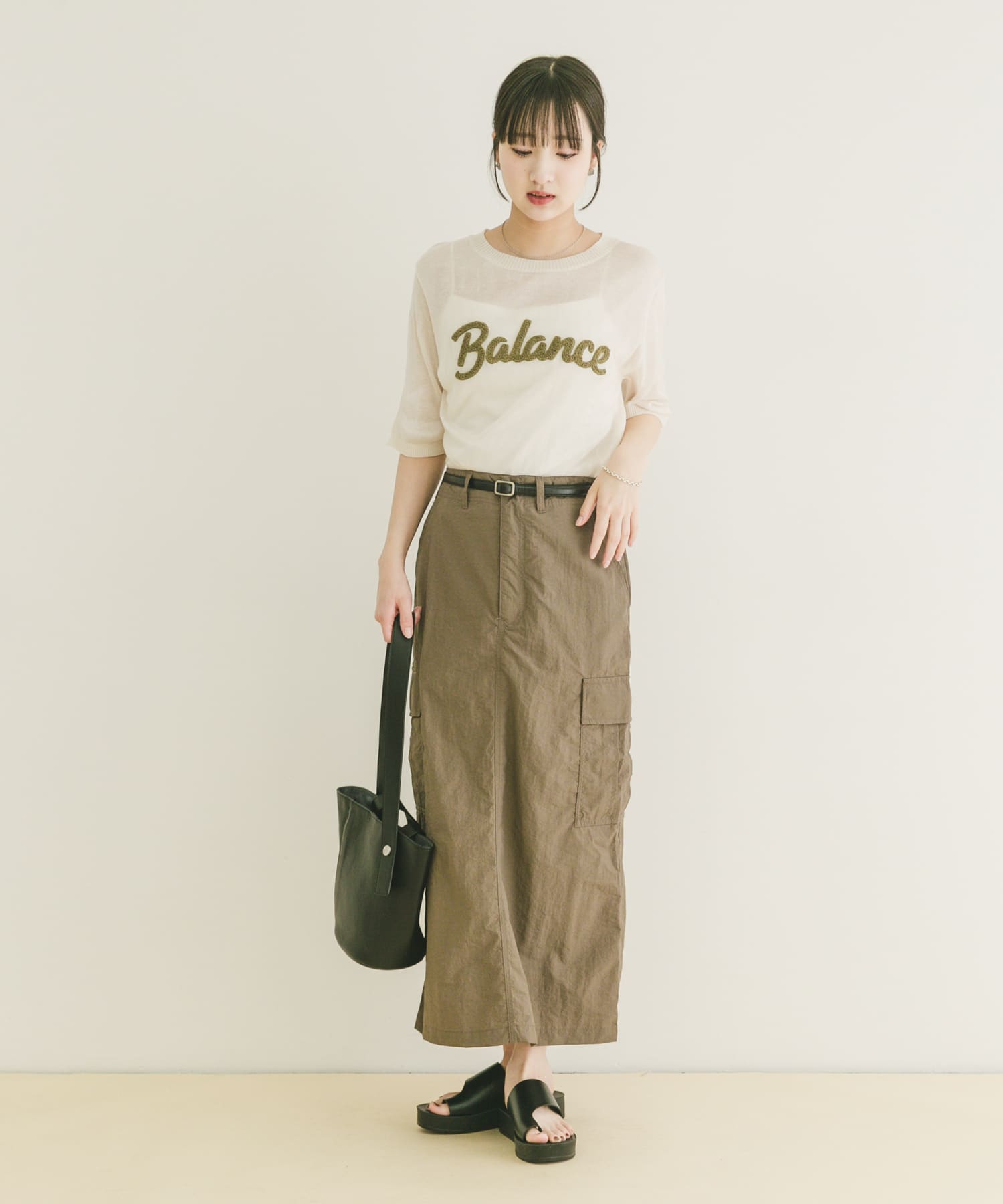 身長：164cm サイズ：Free