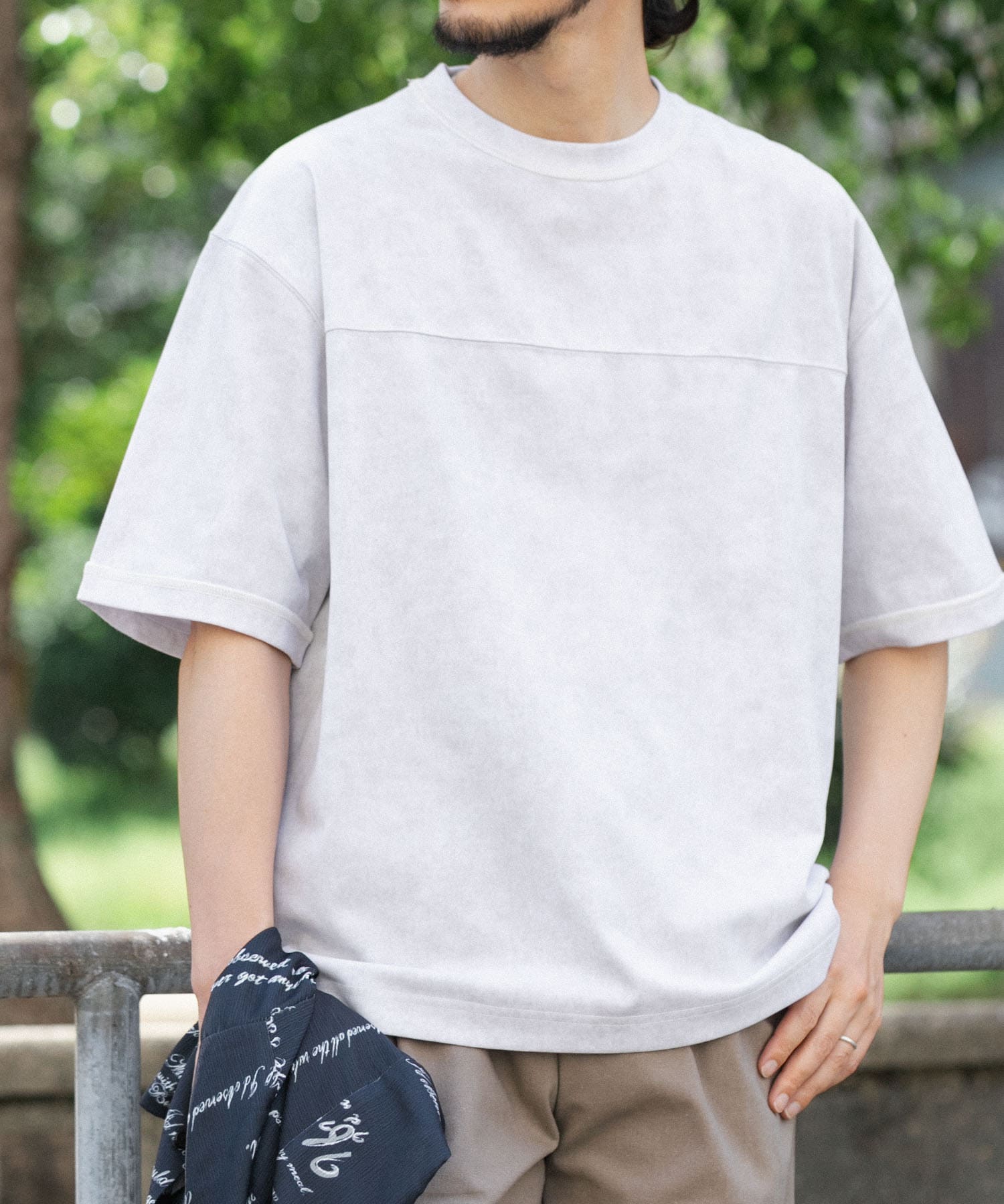 ライトウェイト ムラ染めTシャツ