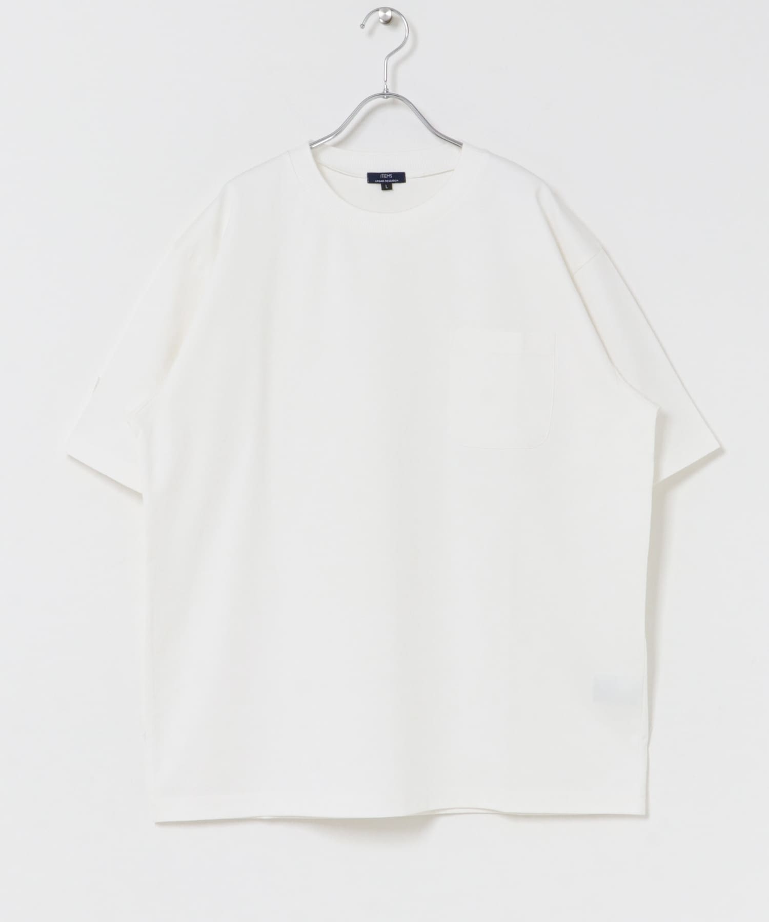 接触冷感ダンボールショートスリーブカットソー WHITE M