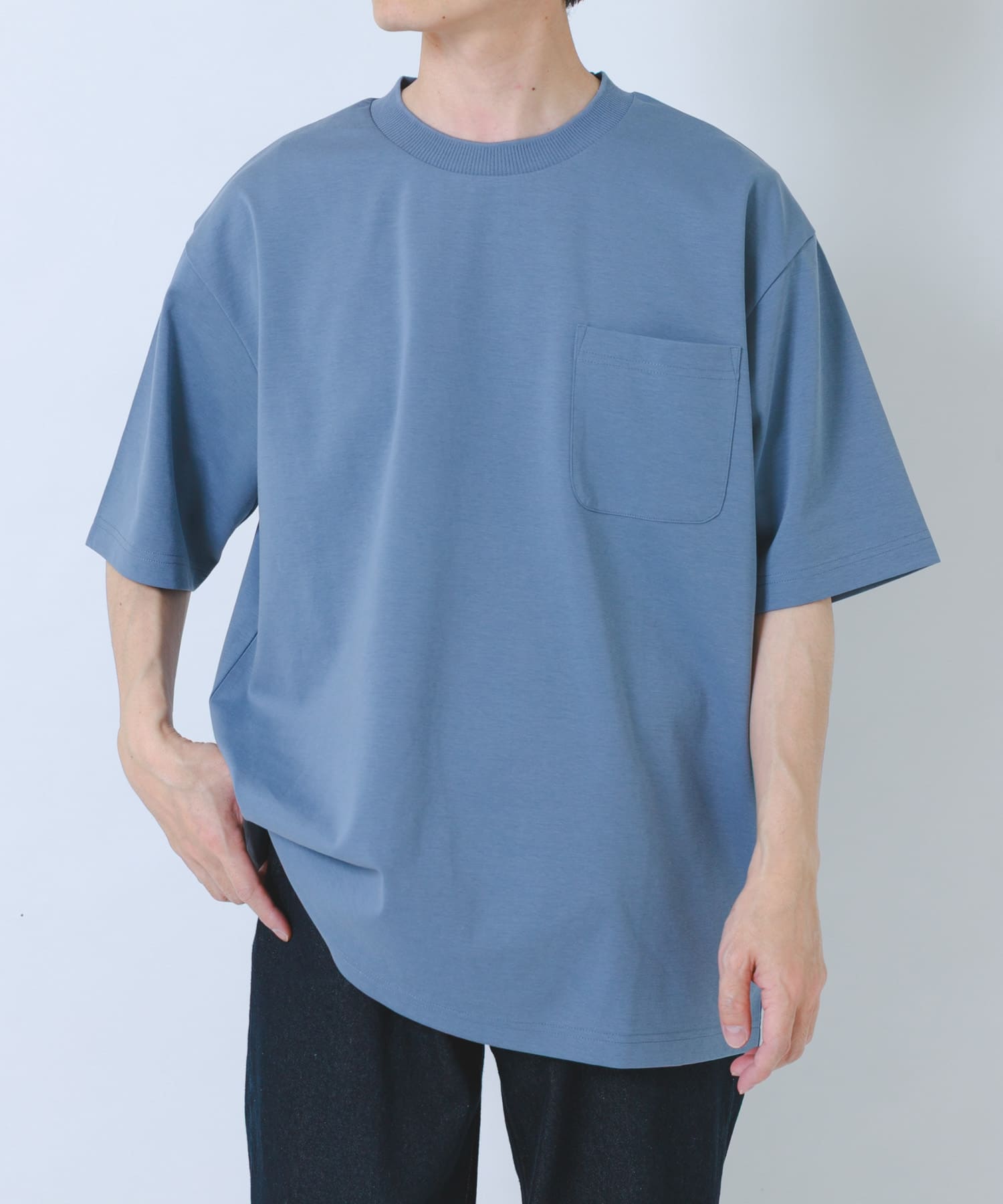 接触冷感ダンボールショートスリーブカットソー