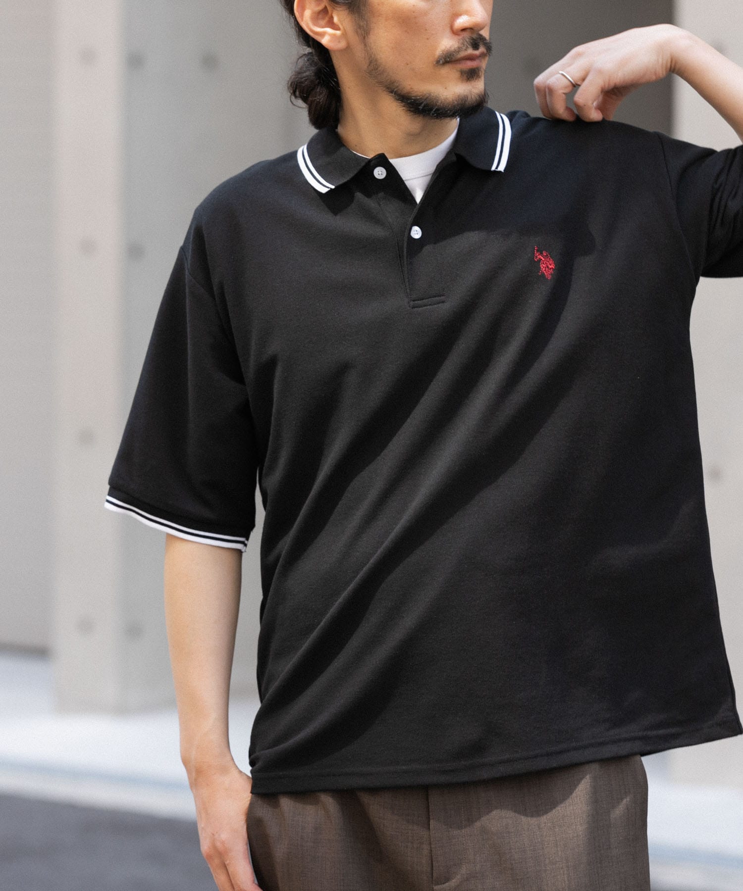 U.S. POLO ASSN　カノコポロシャツ