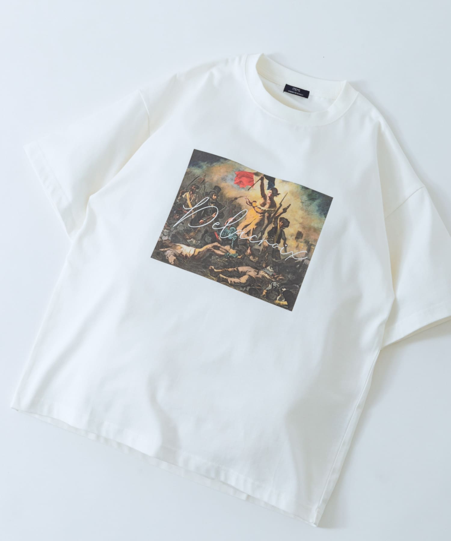 LEGENDARY ARTWORK PRINT T-SHIRTS WHITE A M