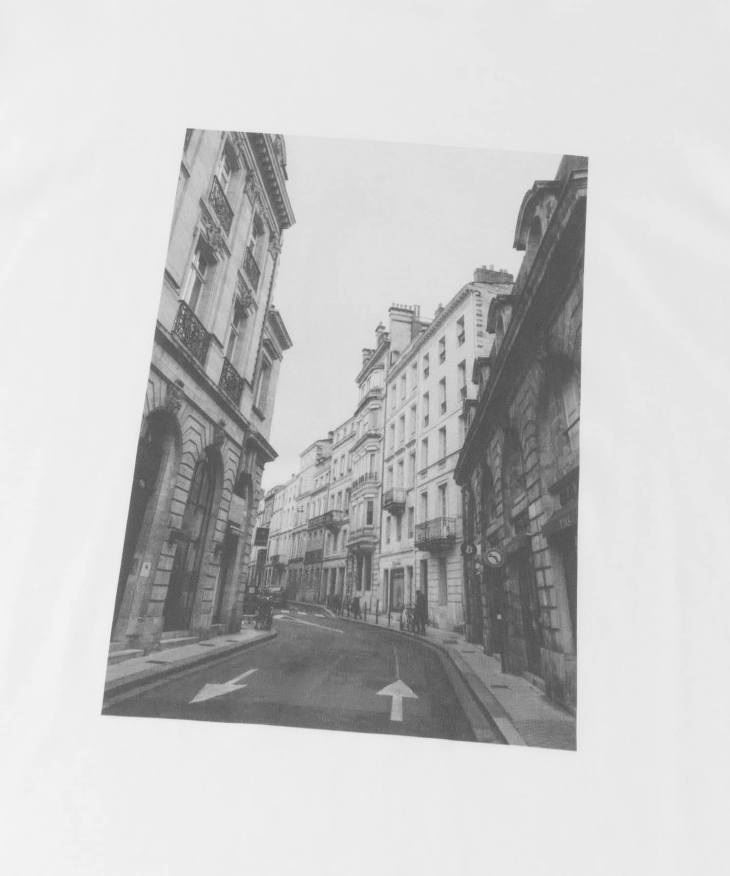 接触冷感クルーネックフォトプリントTシャツ WHITE A M