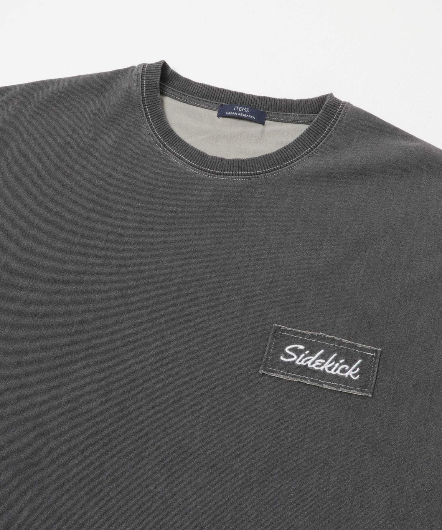 HIGH COOLワンポイント刺繍デニムTシャツ BLK M