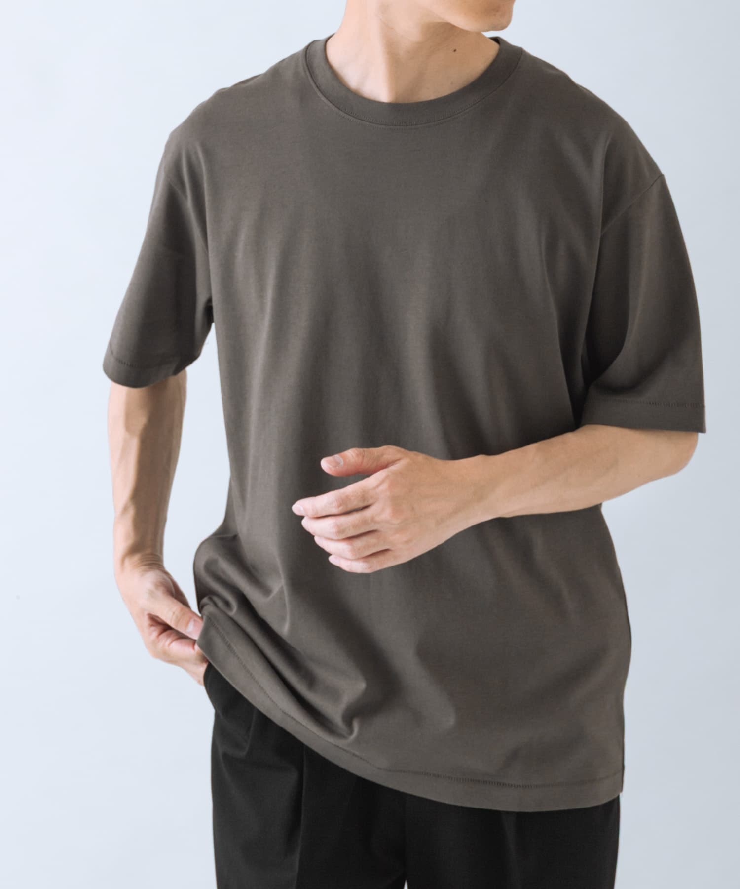 『接触冷感/吸水速乾/抗菌/防臭/UVカット』マルチスペッククルーネックTシャツ