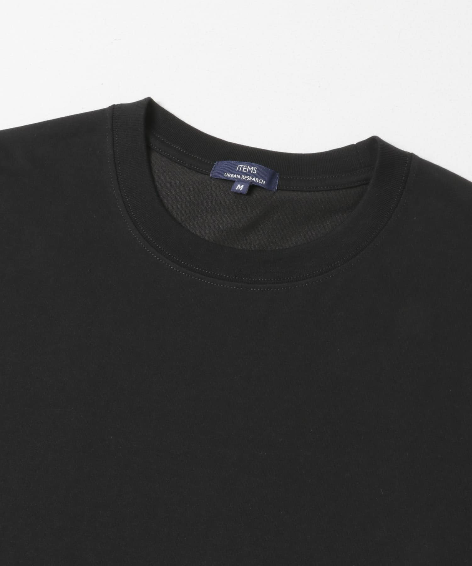 『接触冷感/吸水速乾/抗菌/防臭/UVカット』マルチスペッククルーネックTシャツ BLACK M
