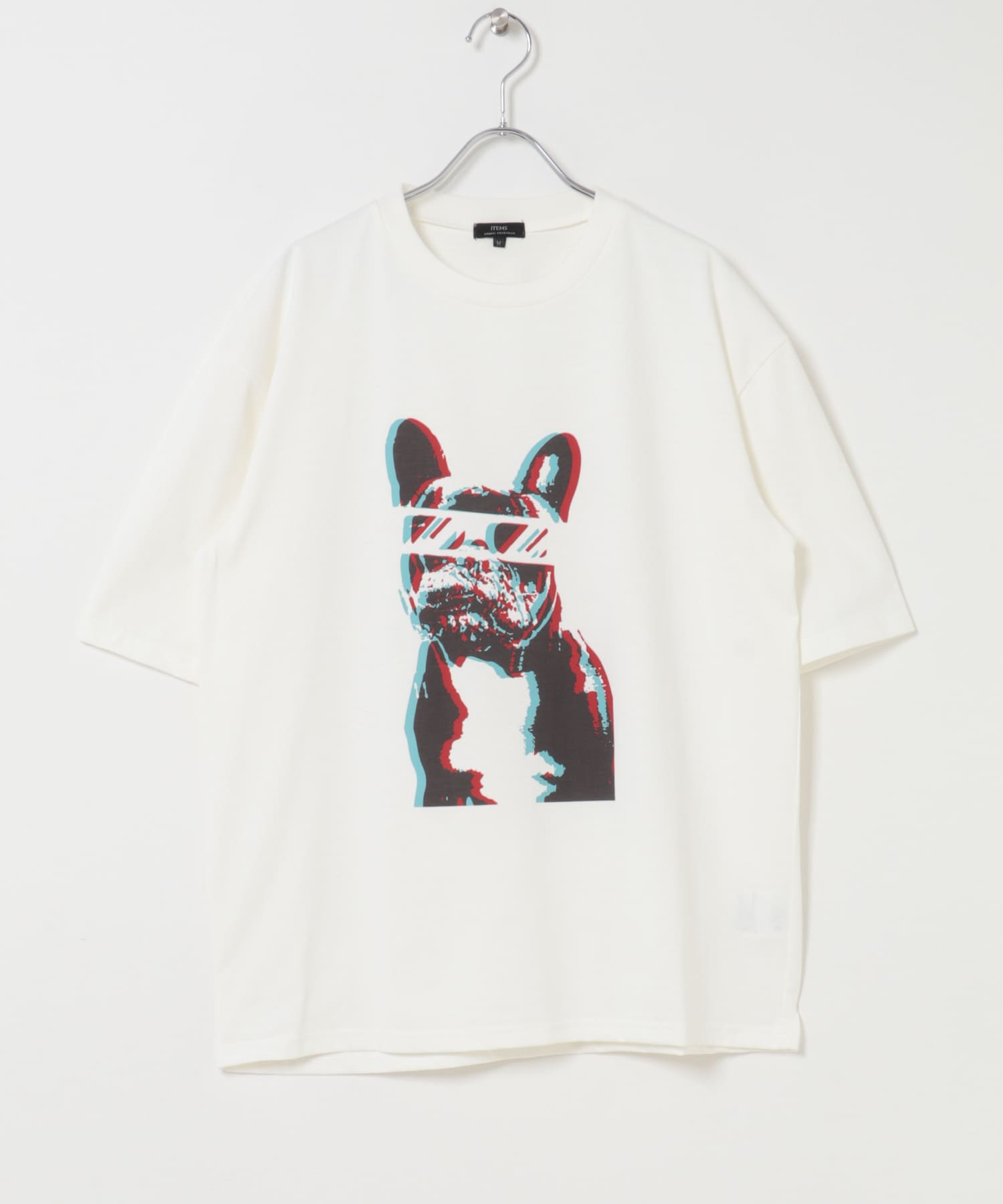 『接触冷感/吸水速乾/UVカット』DOG IN SHADES プリントTシャツ