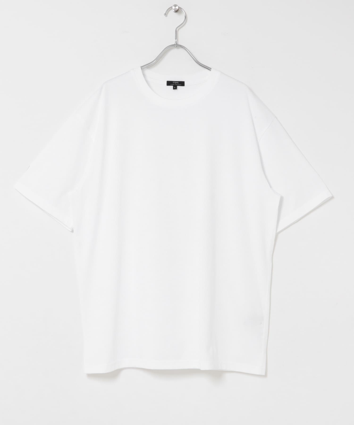 接触冷感シルキータッチTシャツ WHITE M