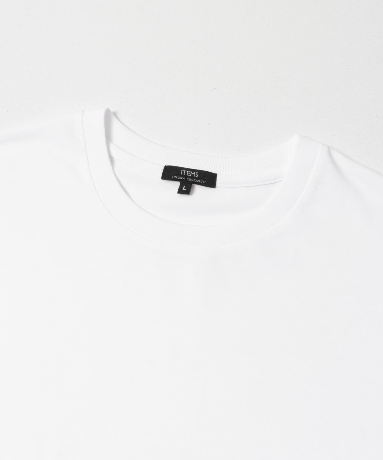 接触冷感シルキータッチTシャツ WHITE M