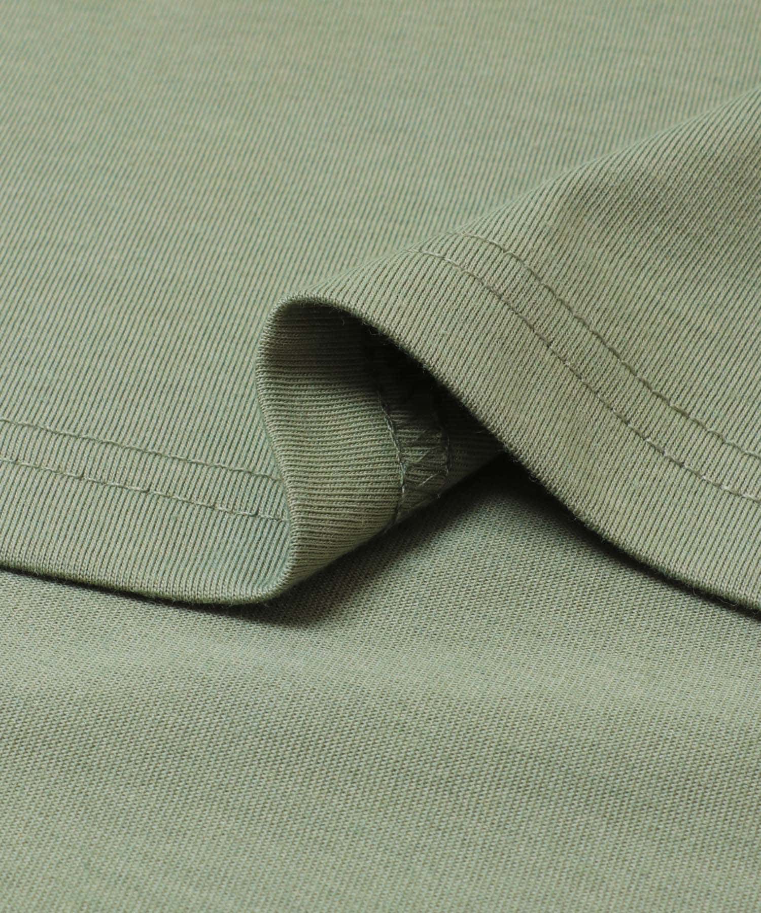接触冷感シルキータッチTシャツ L.KHAKI M