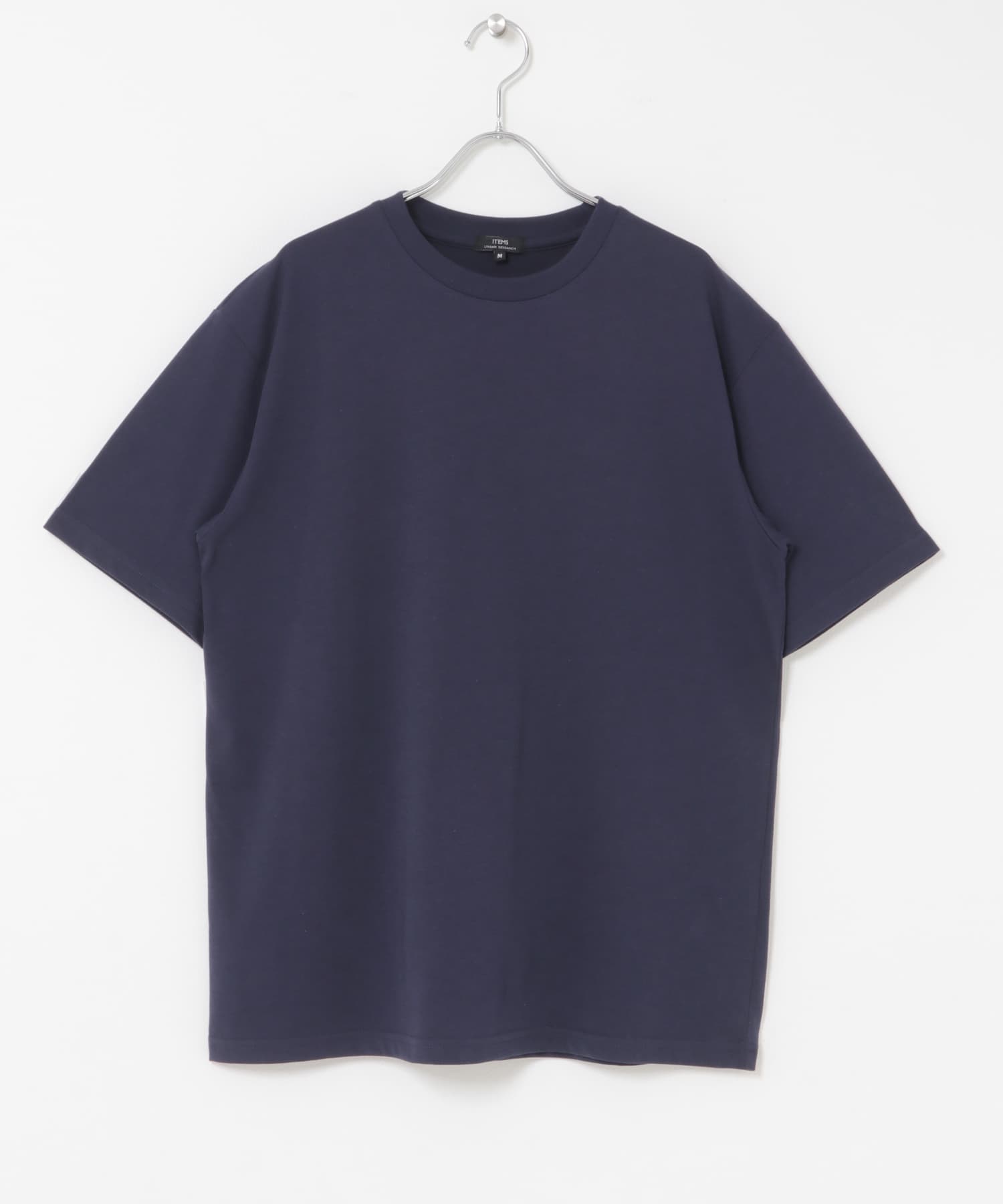 接触冷感シルキータッチTシャツ D.NAVY M