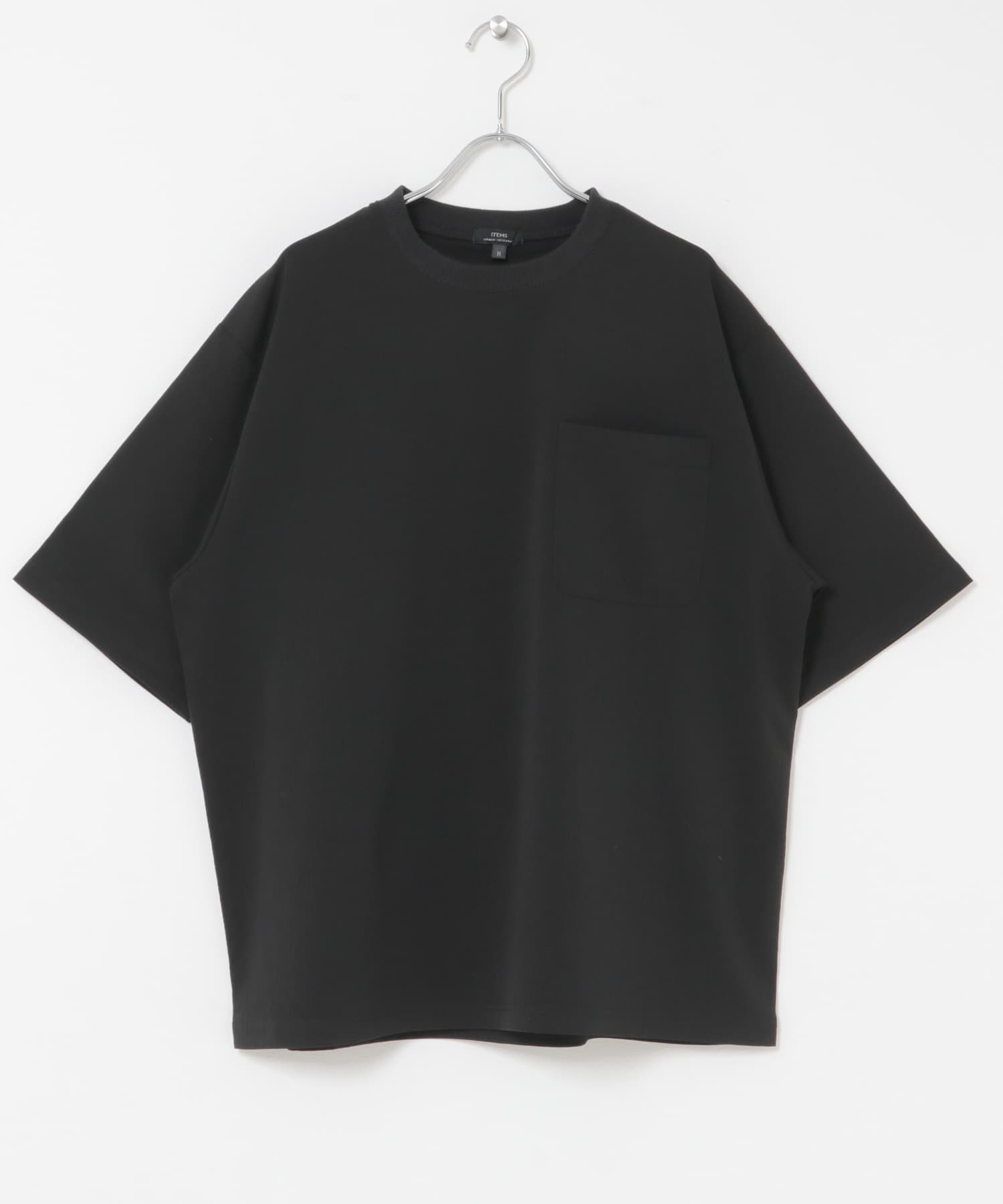 『接触冷感/吸水速乾』クールタッチクレープジョーゼットTシャツ