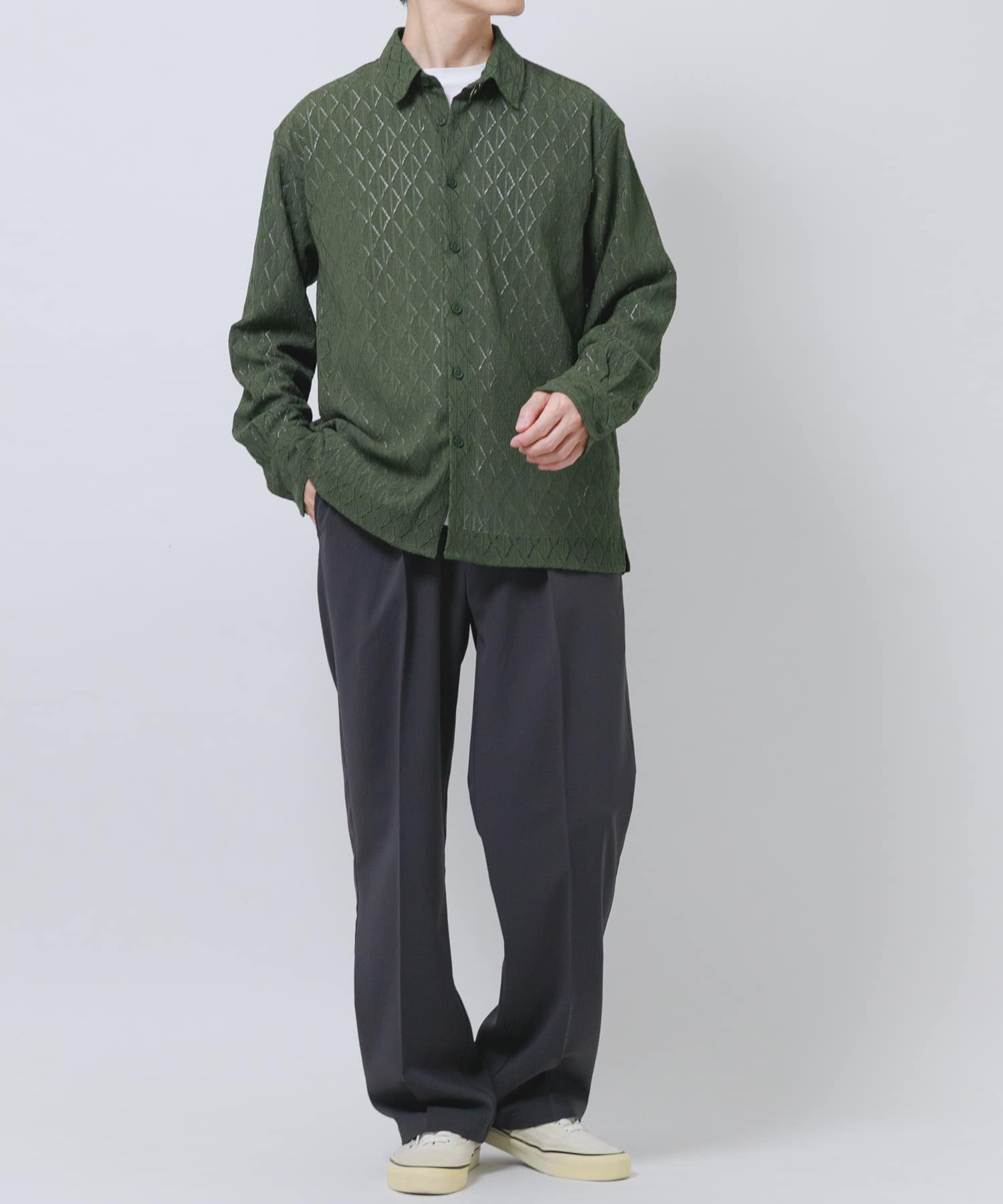 身長：170cm サイズ：L