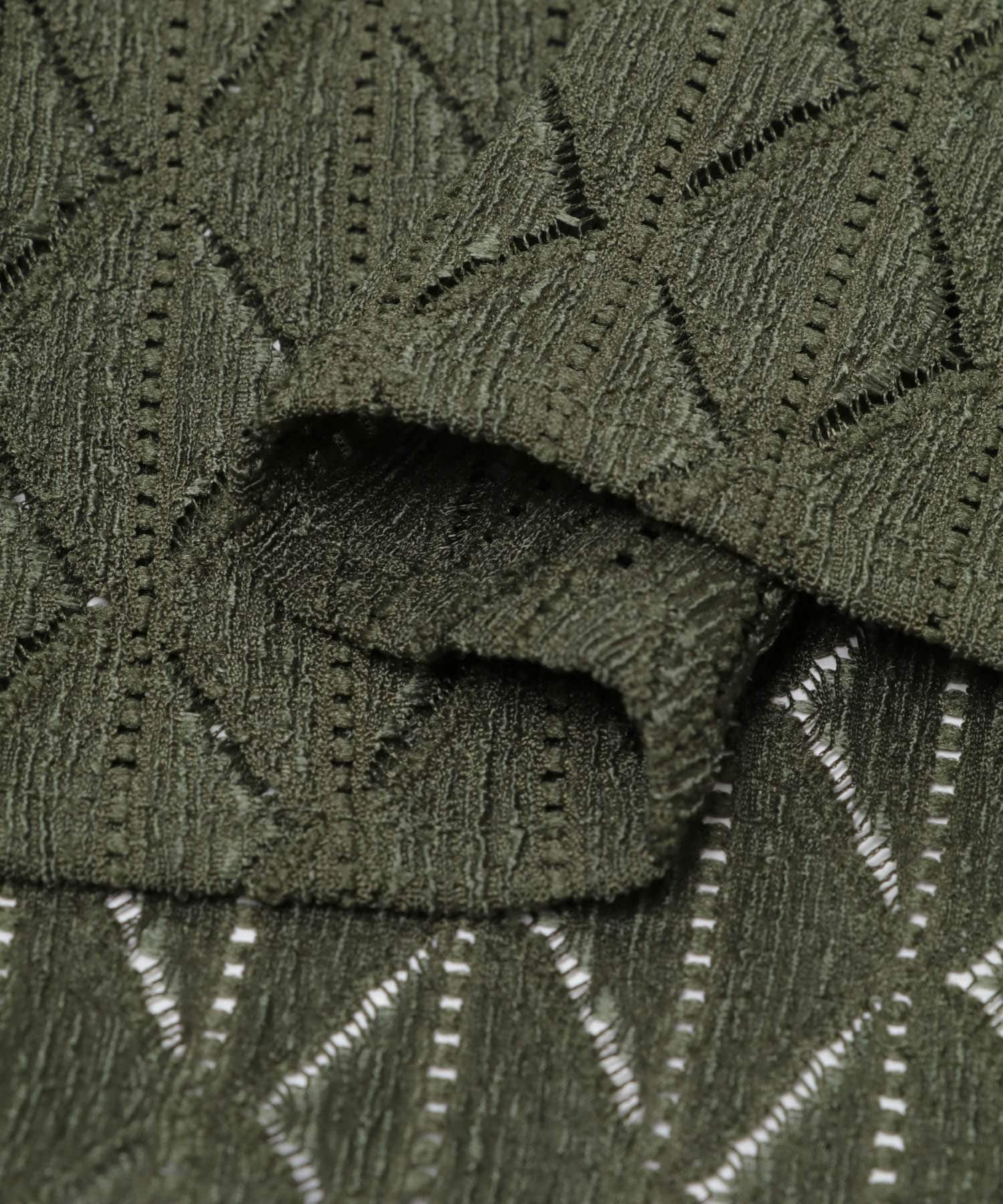 ジオメレースレギュラーカラーシャツ OLV M